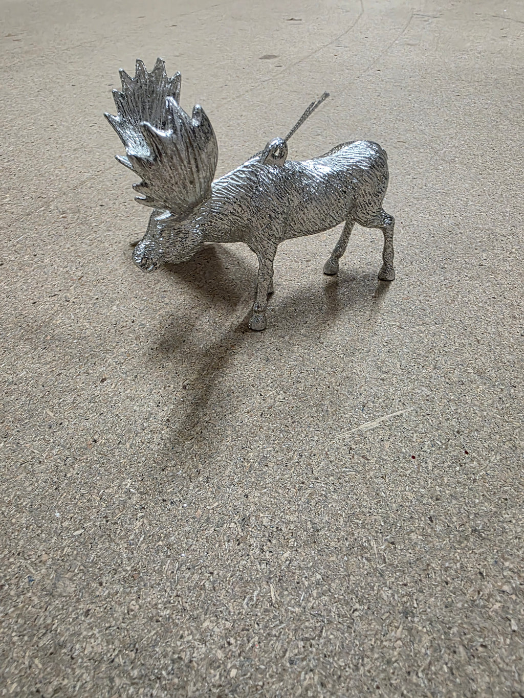 Hanger Deers Moose 14cm silver