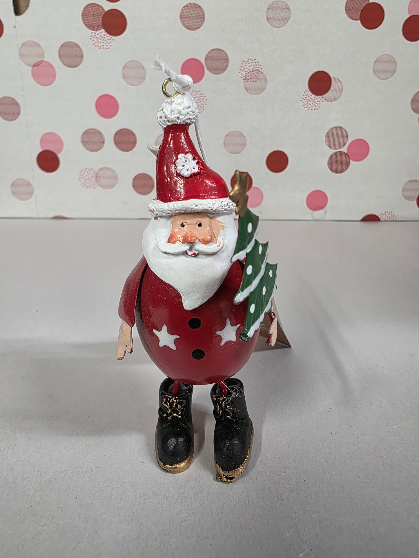 Hanger Metal Santa 14cm