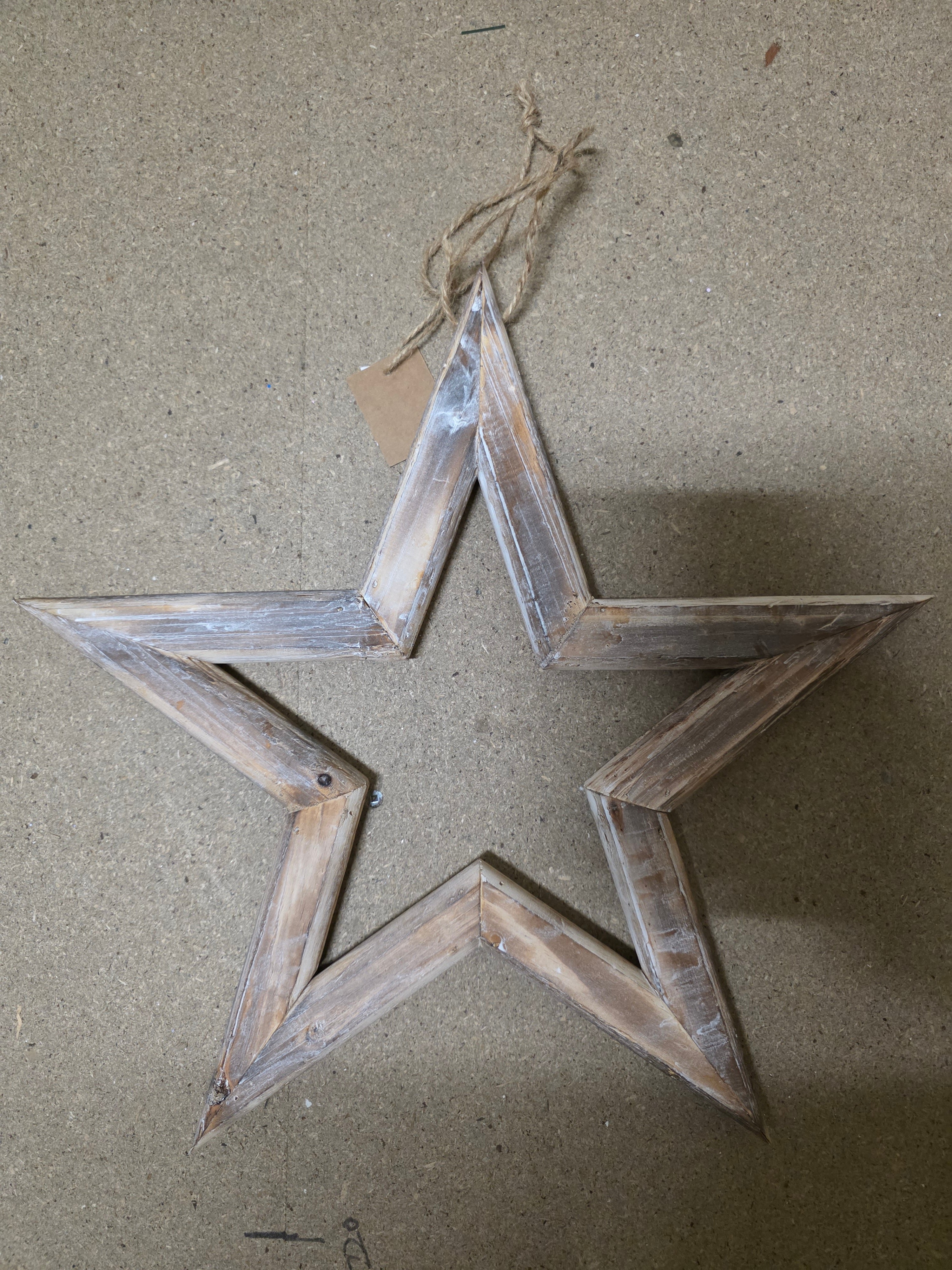 Hanger Star Tung Grey 44cm