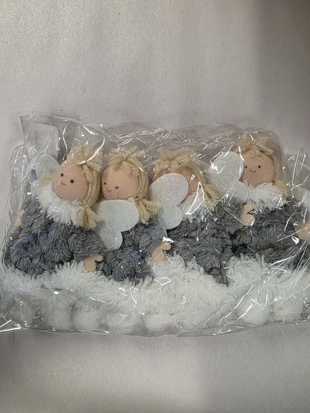 Hanging Angel Grey 12cm (PACK OF 8)
