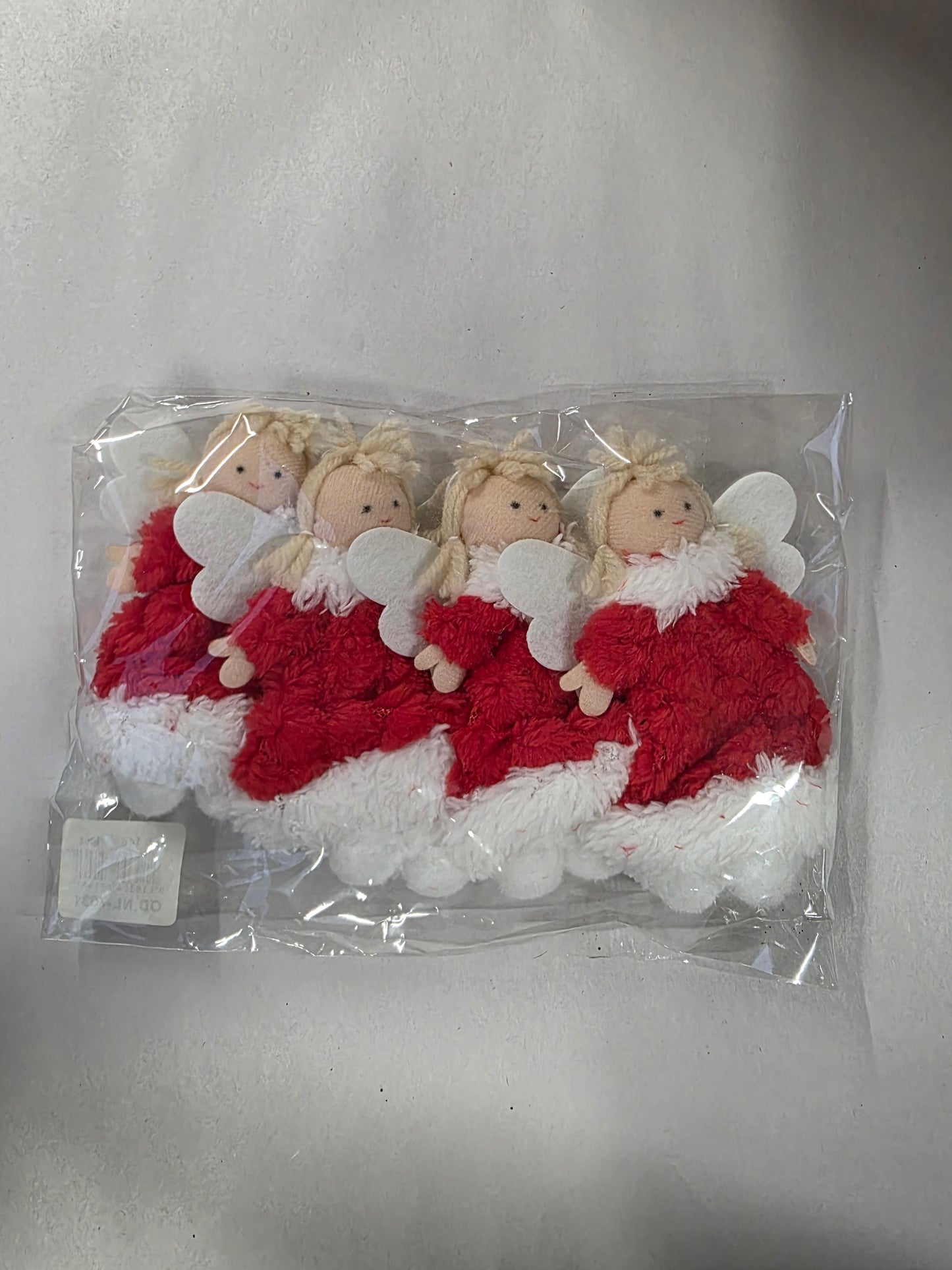 Hanging Angel Red 12cm