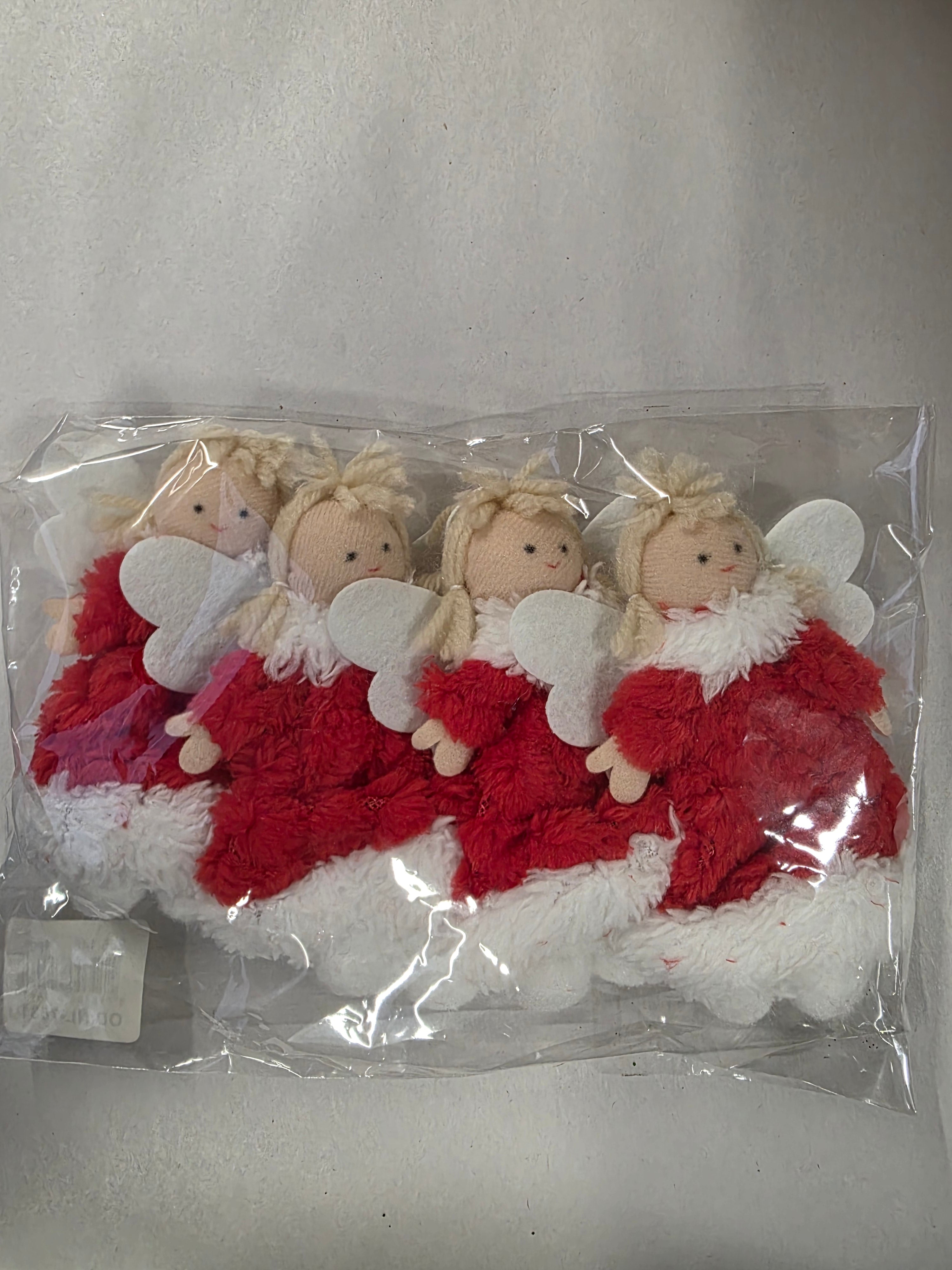 Hanging Angel Red 12cm (PACK OF 8)