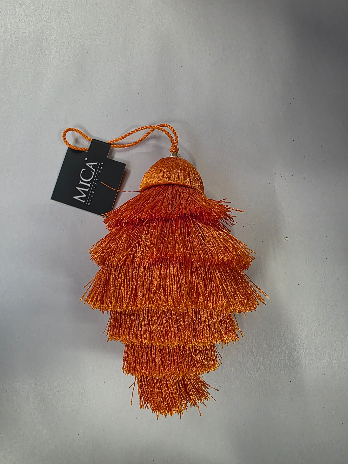 Hanging Chandelier 15x9cm Orange