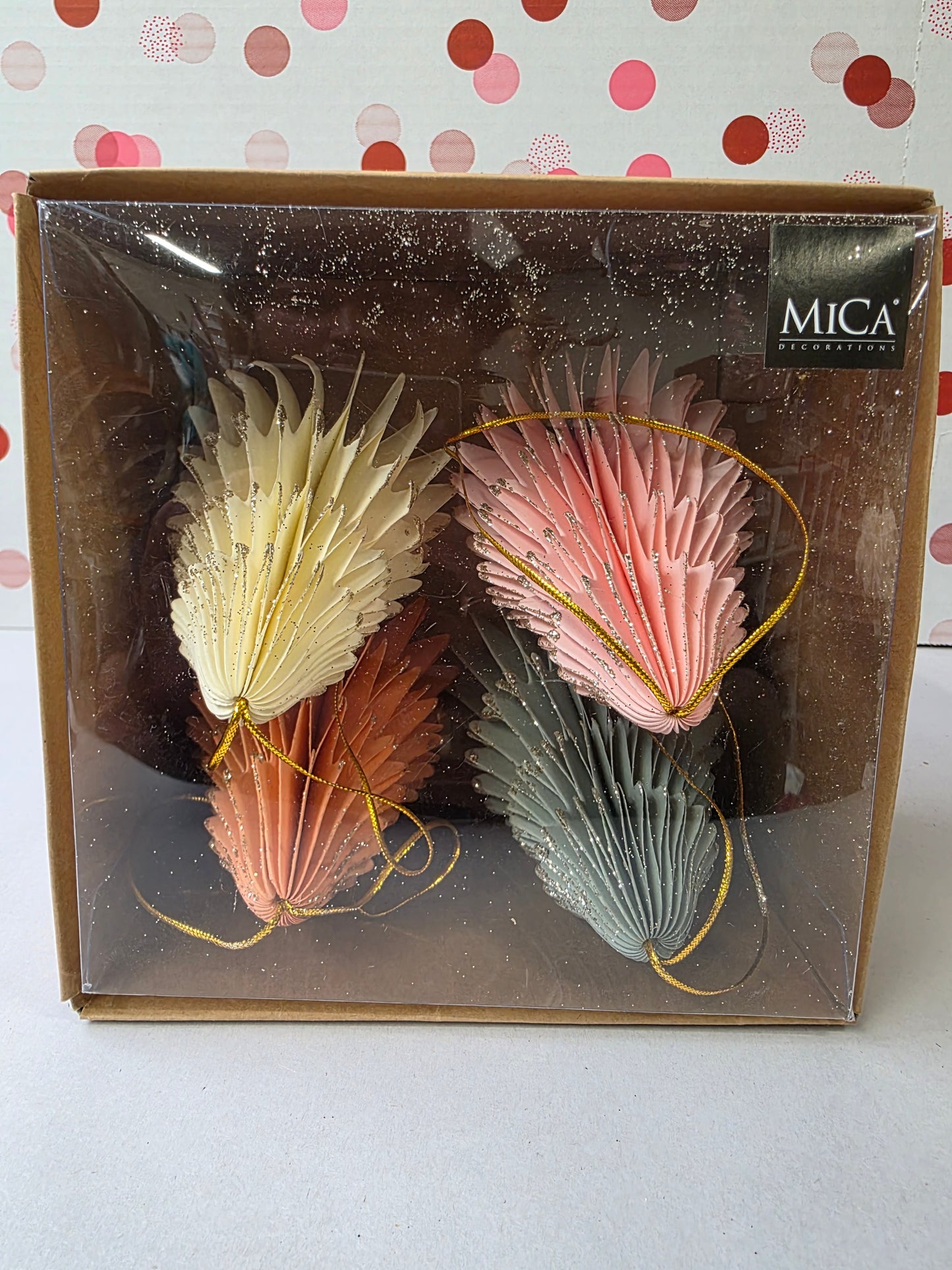 Hanging Onion Mixed Pastels 8cm X4