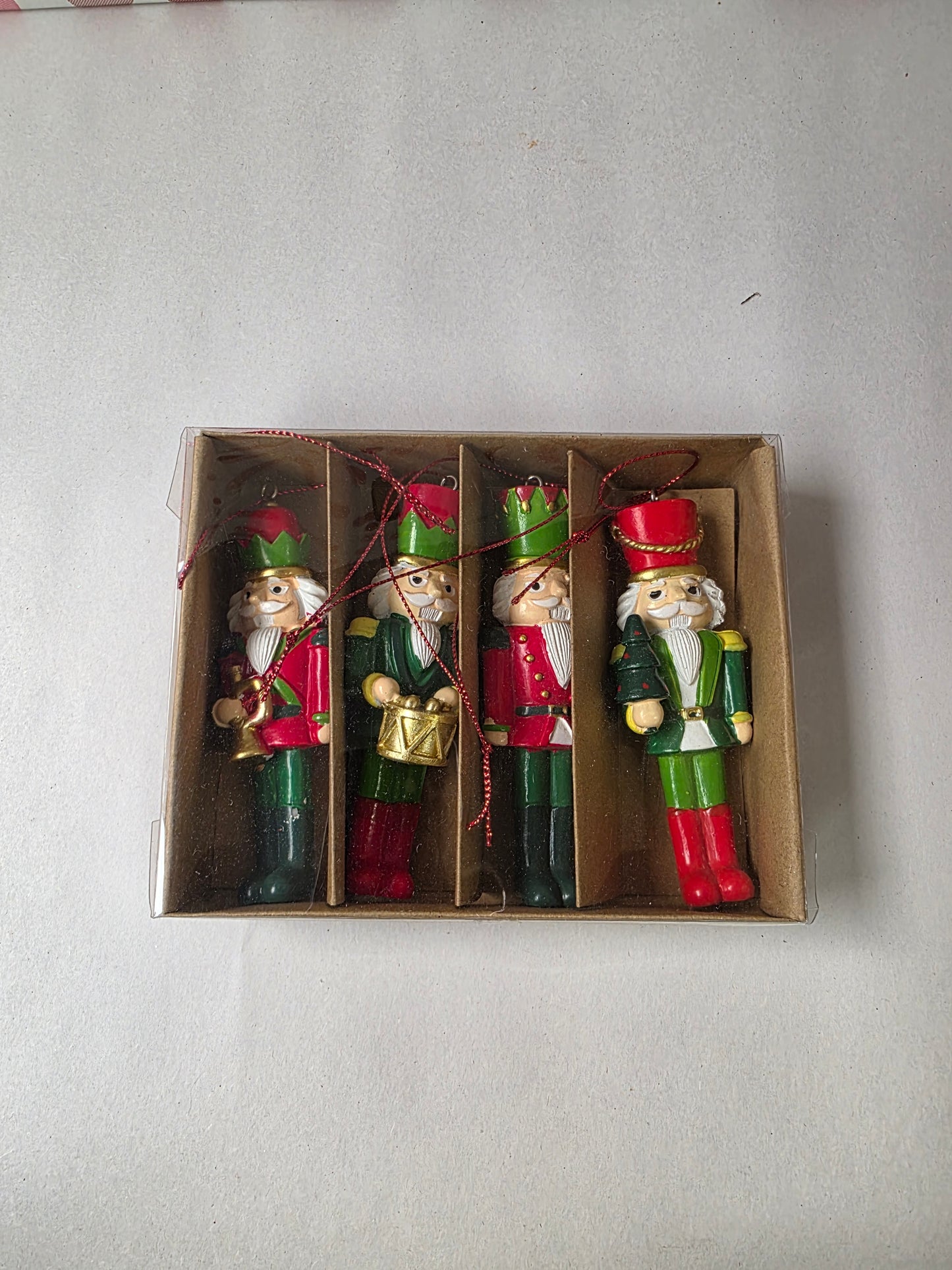Nutcracker Green Red X4