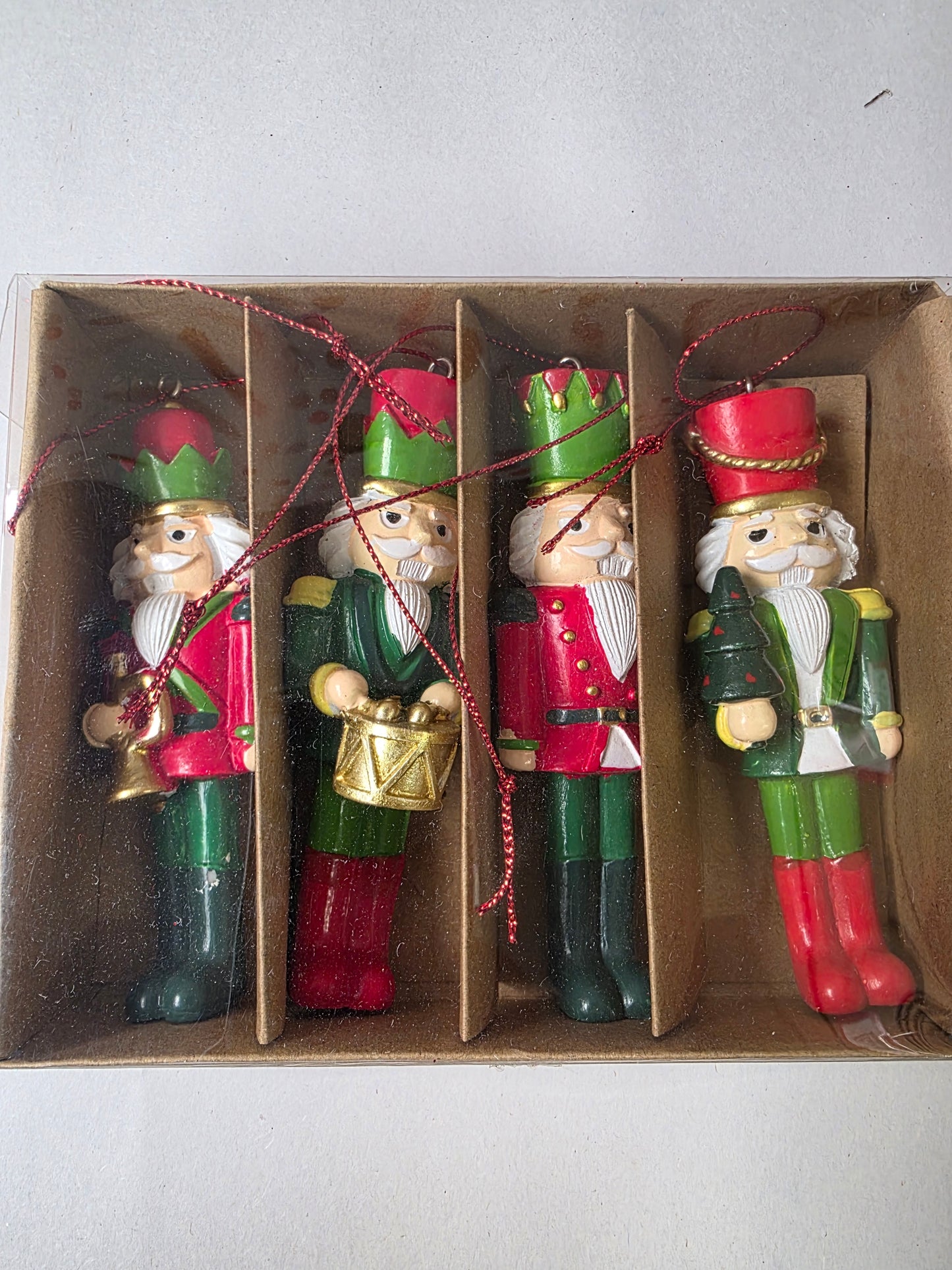 Nutcracker Green Red X4