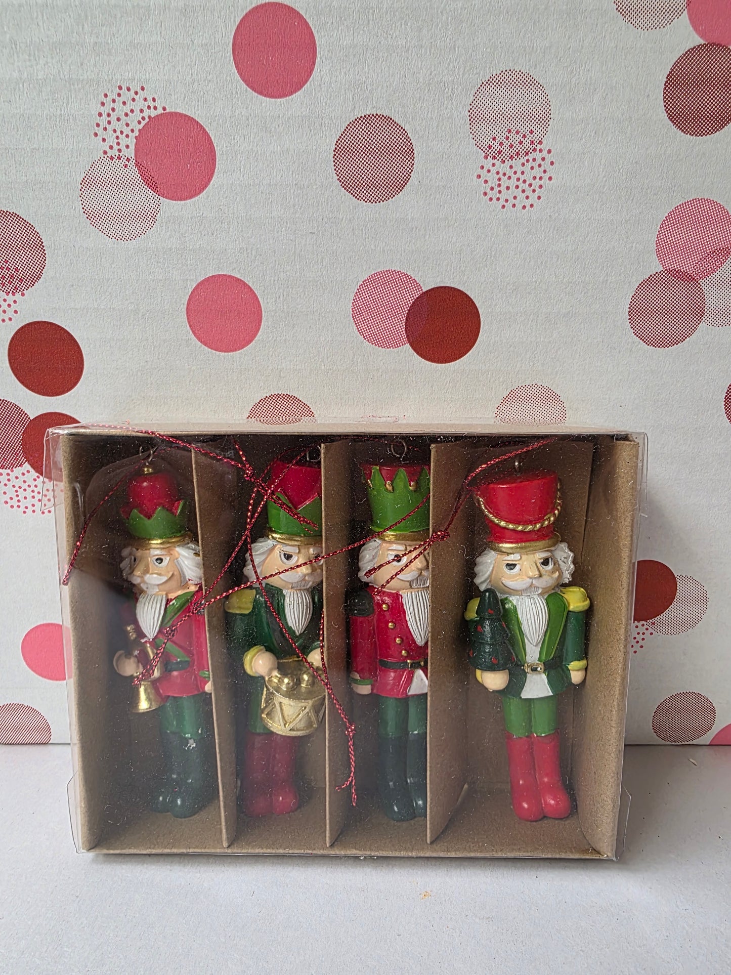 Nutcracker Green Red X4