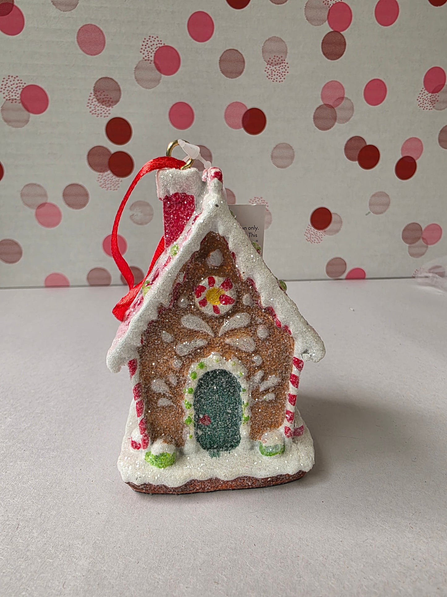 Resin Gingerbread House 9cm