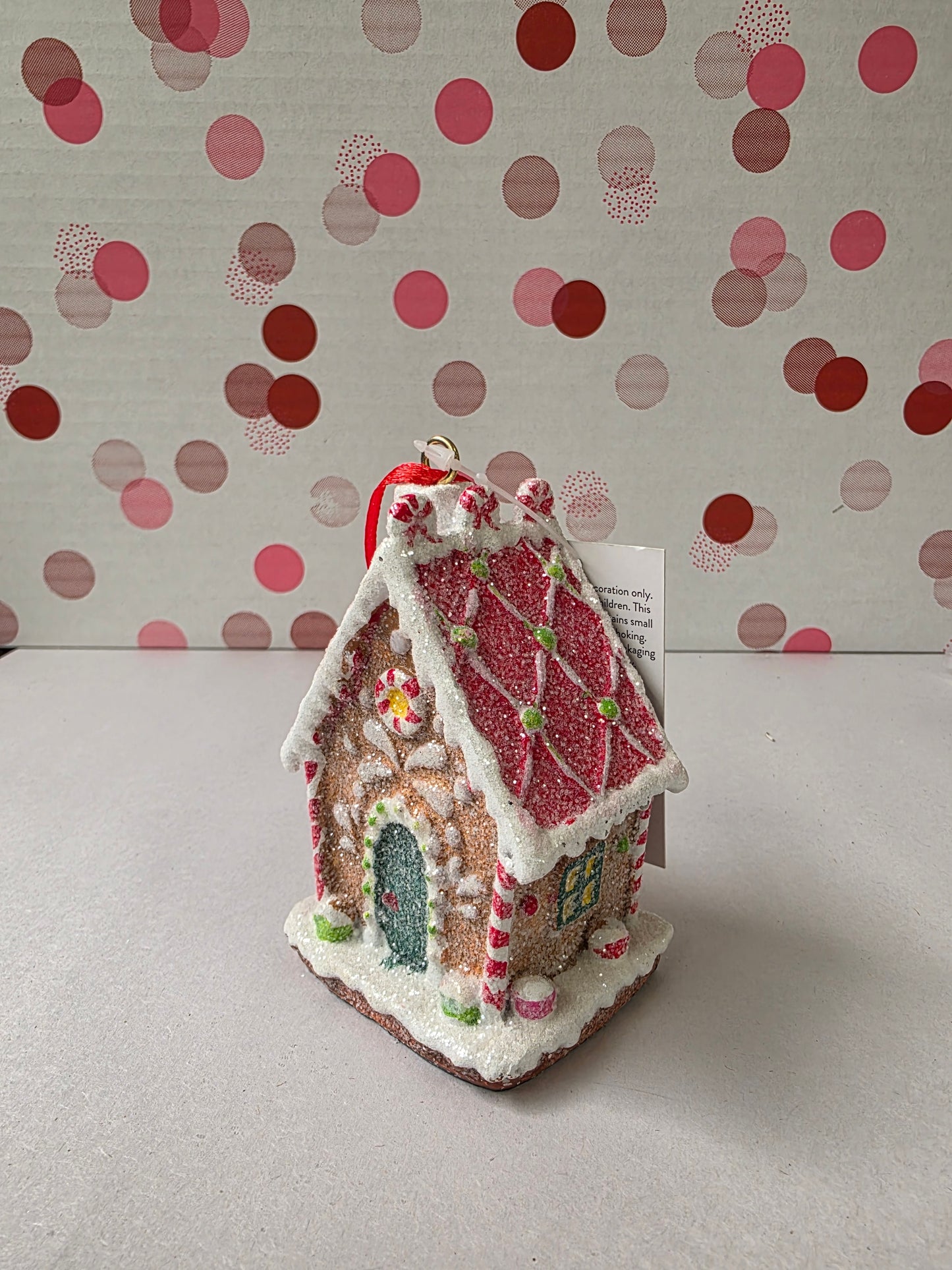 Resin Gingerbread House 9cm