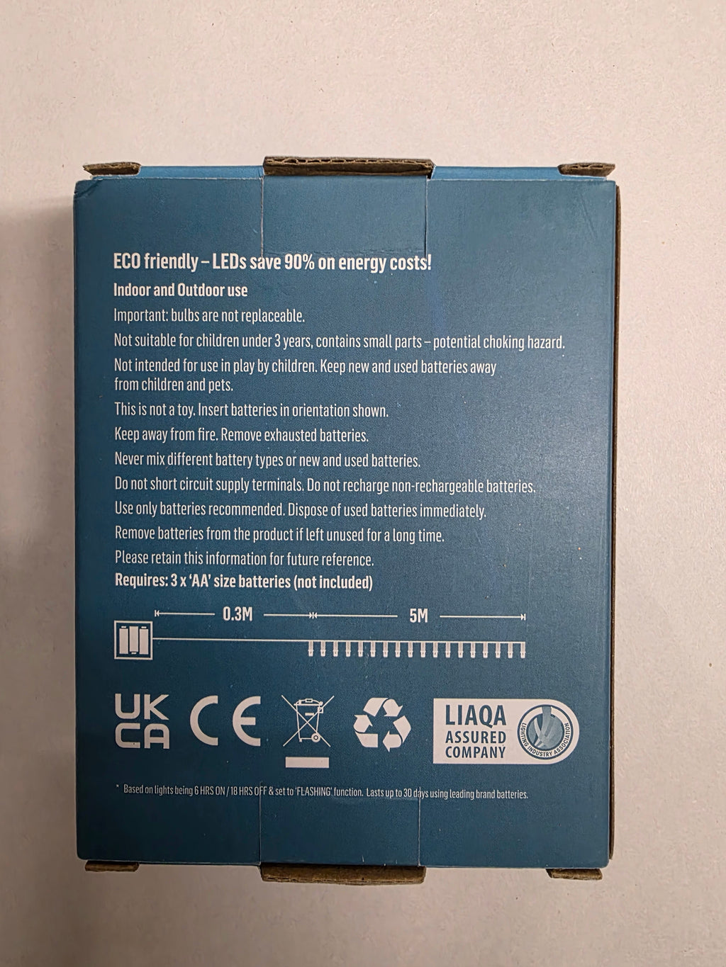 L E D Lights Multi X200 Battery Operated