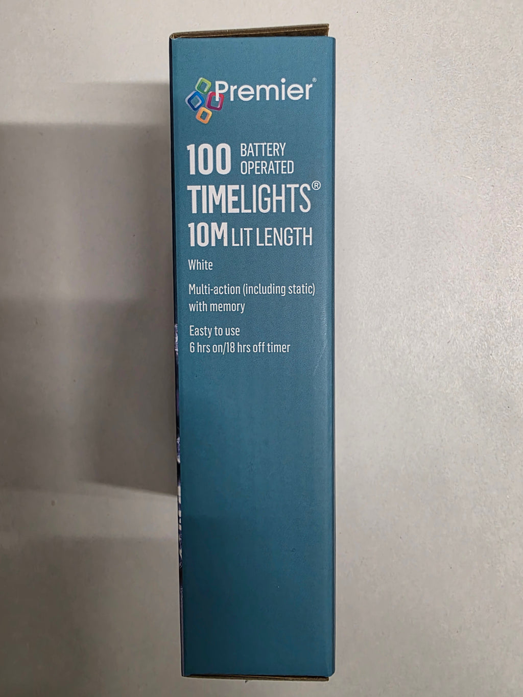 L E D Lights White X100 Battery Operated