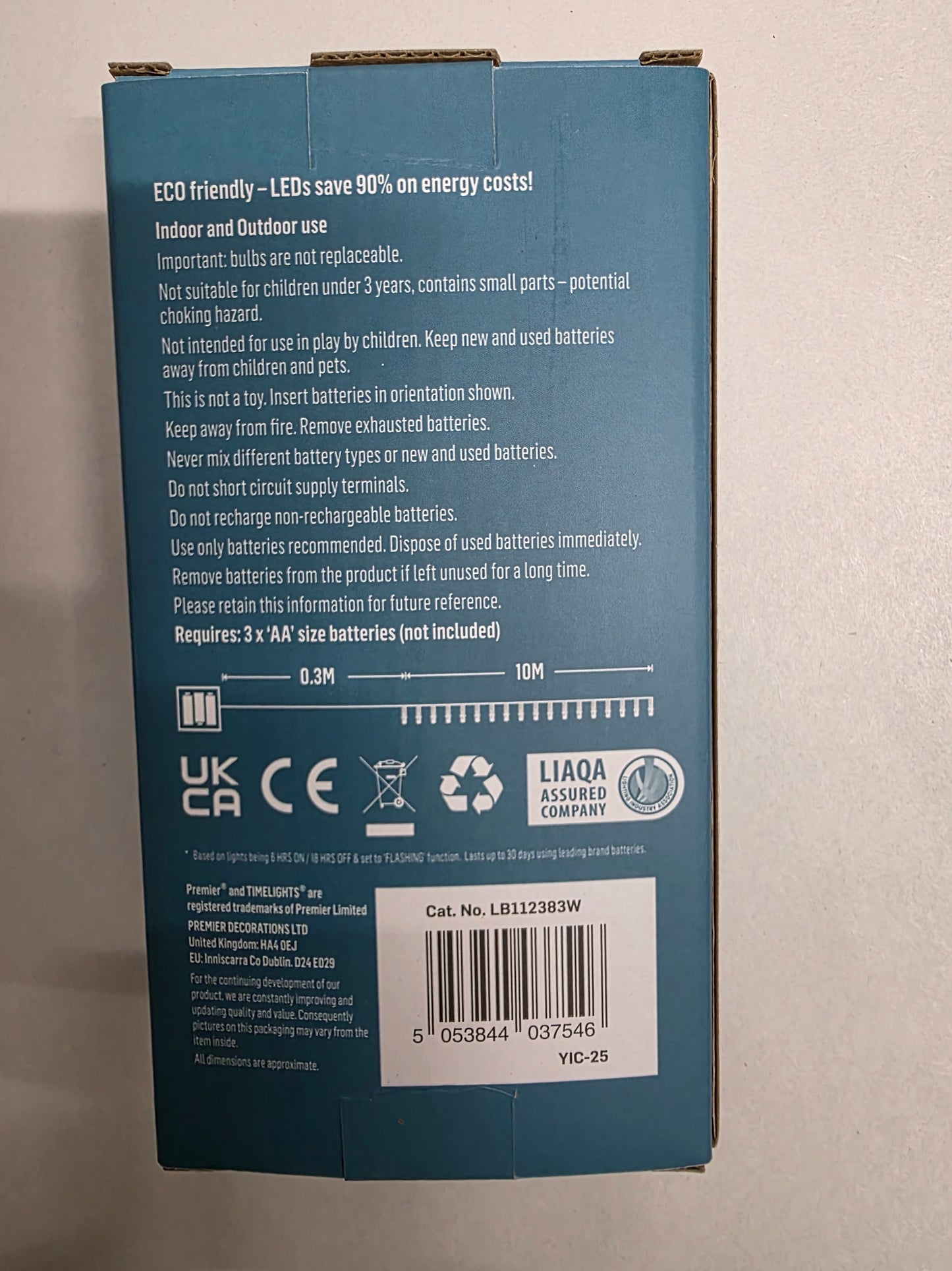 L E D Lights White X100