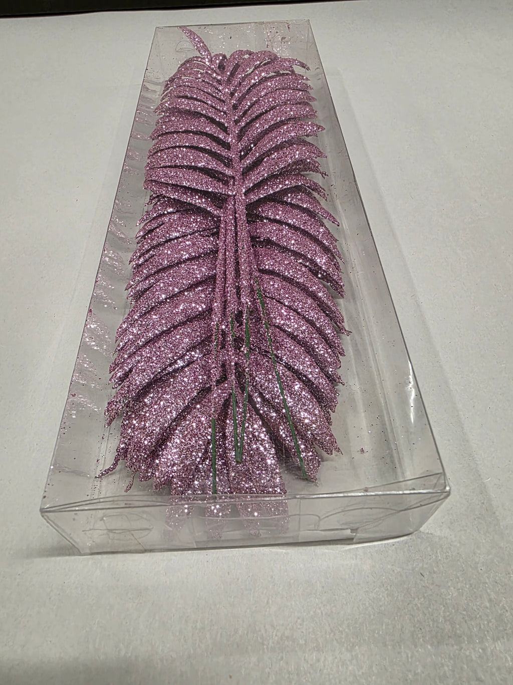 Palm Leaves Glitter Rose