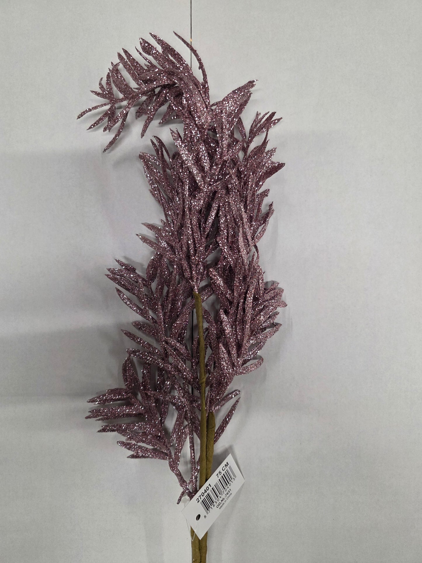 Branch Glitter Pink 75cm