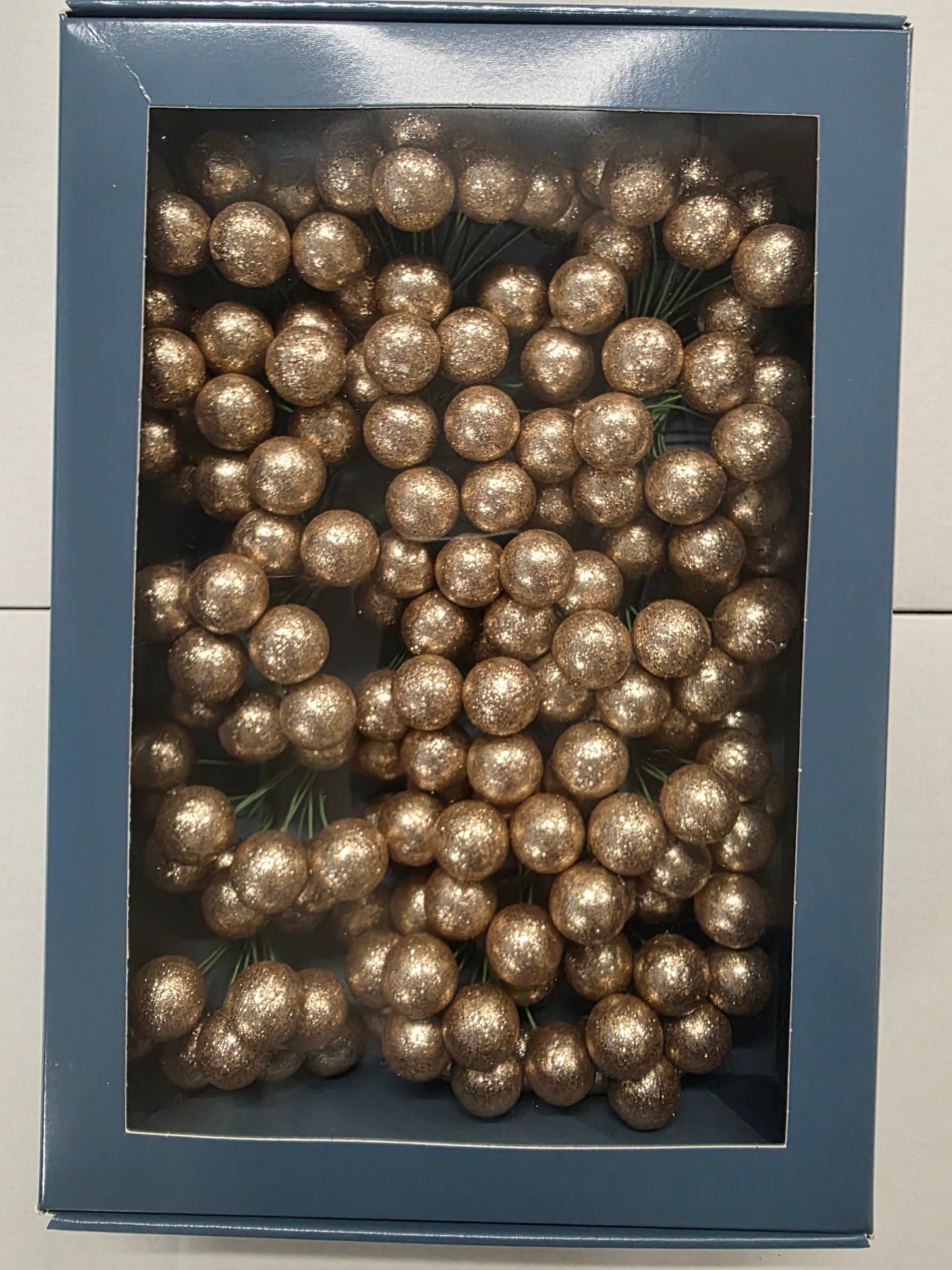 Wired Sparkling Balls Champagne 18x10 2cm
