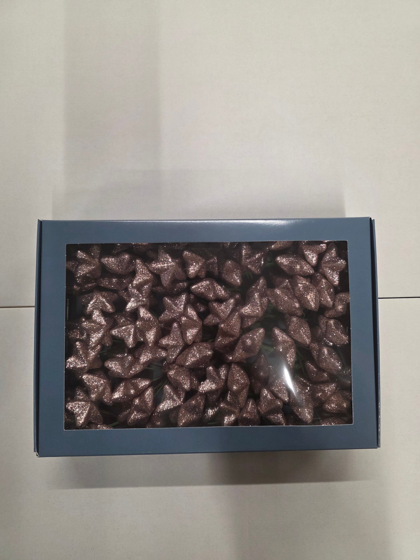 Wired Sparkling Stars Rose Pink18x6 4cm