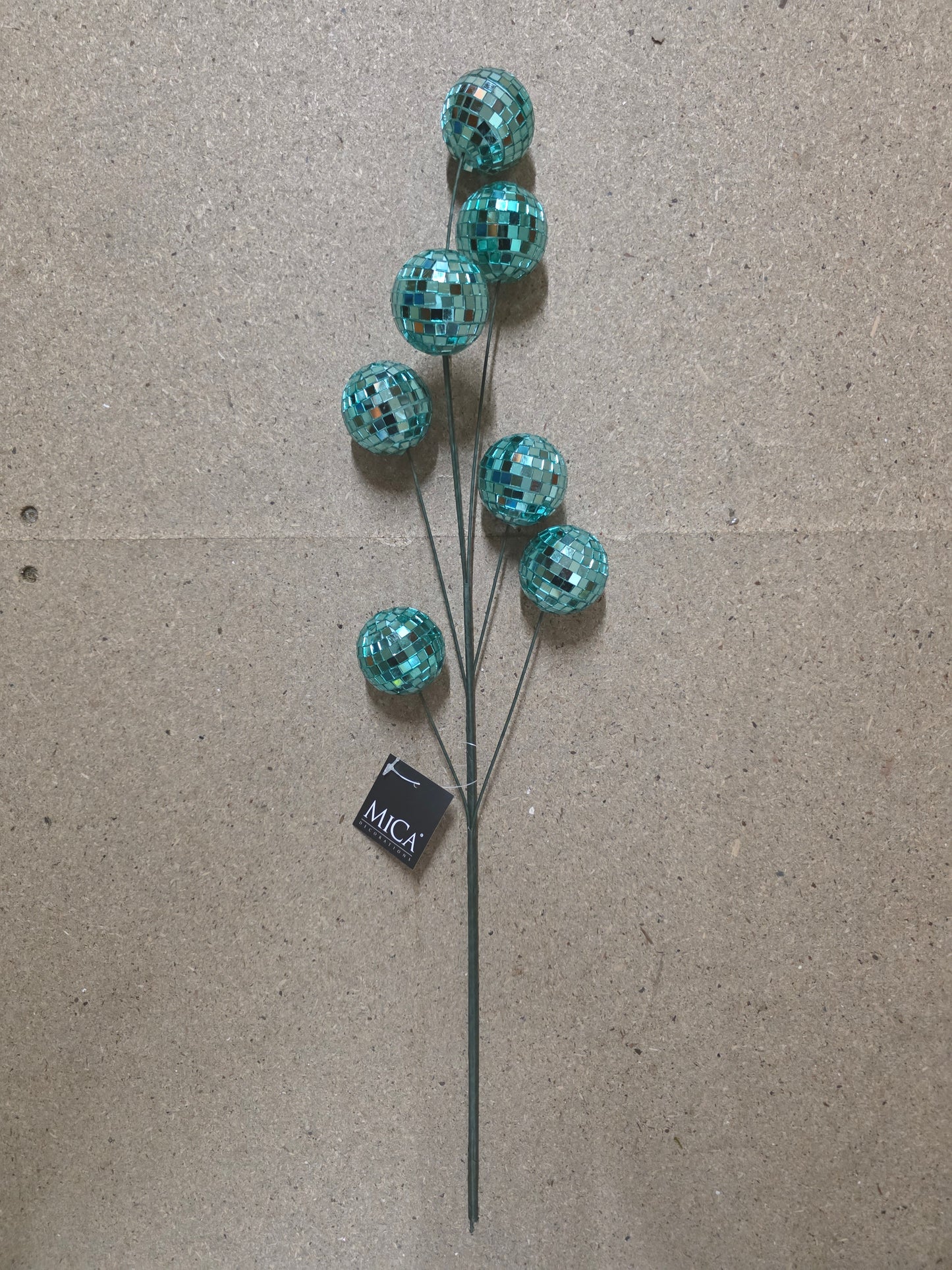 Branch Mirror Balls Green 60cm