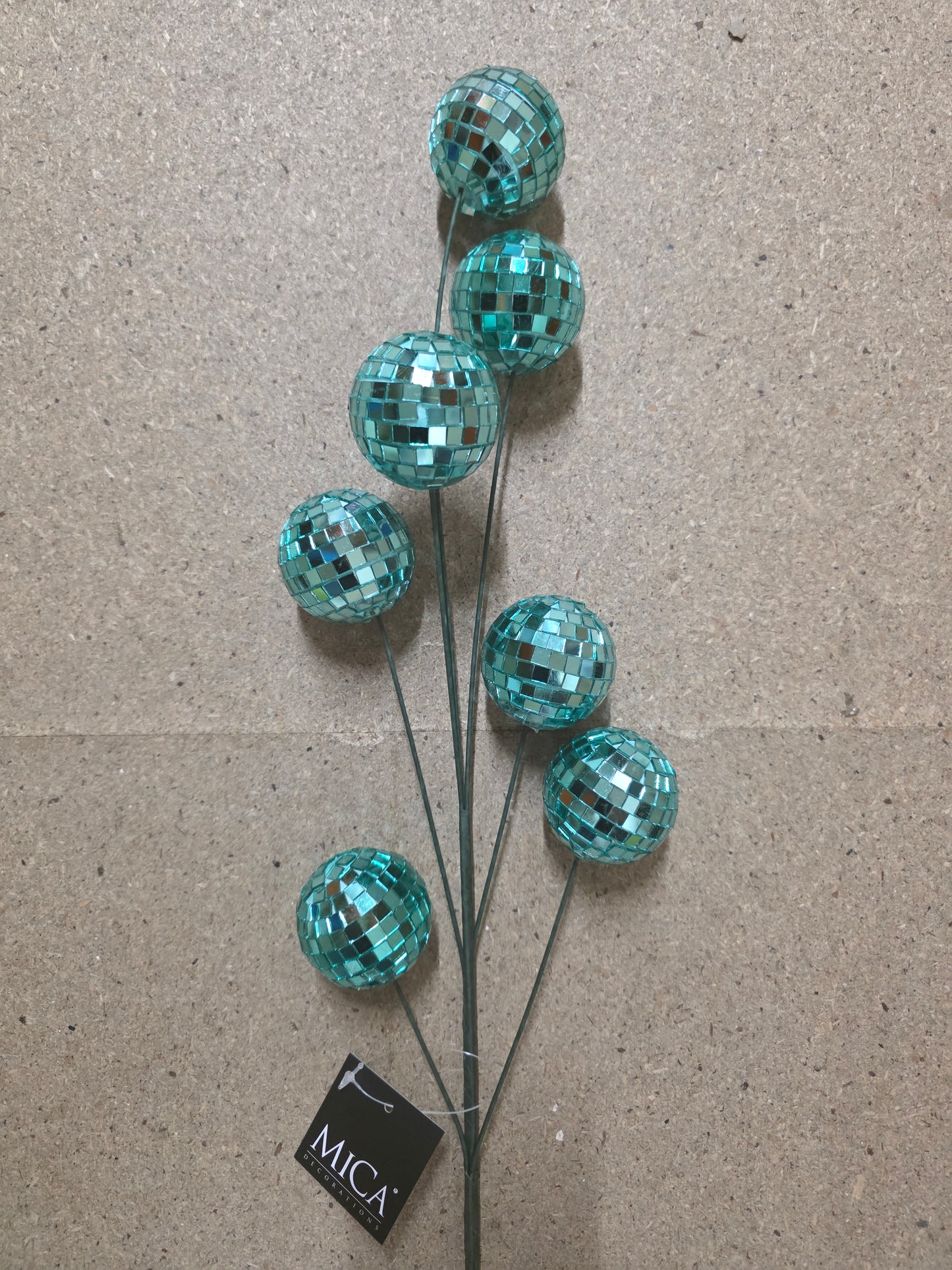 Branch Mirror Balls Green 60cm