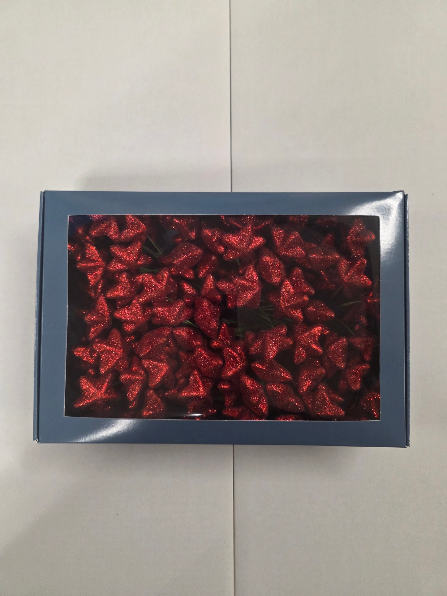 Wired Sparkling Stars Red 18x6 4cm