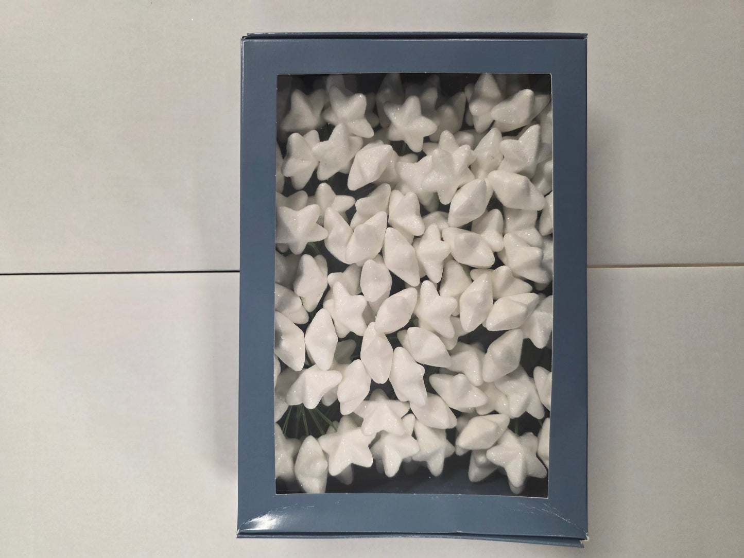 Wired Sparkling Stars White 18x6 4cm