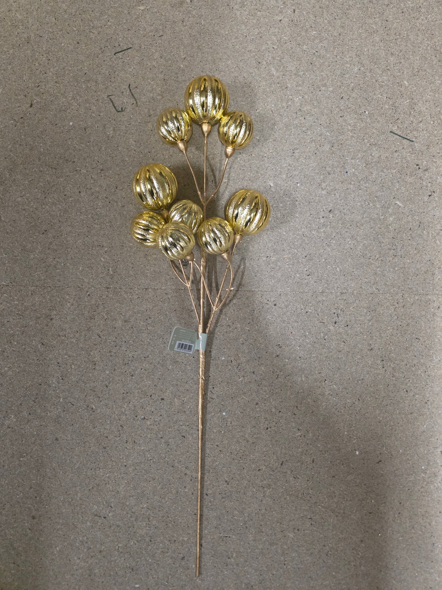 Bauble Spray Gold 51cm