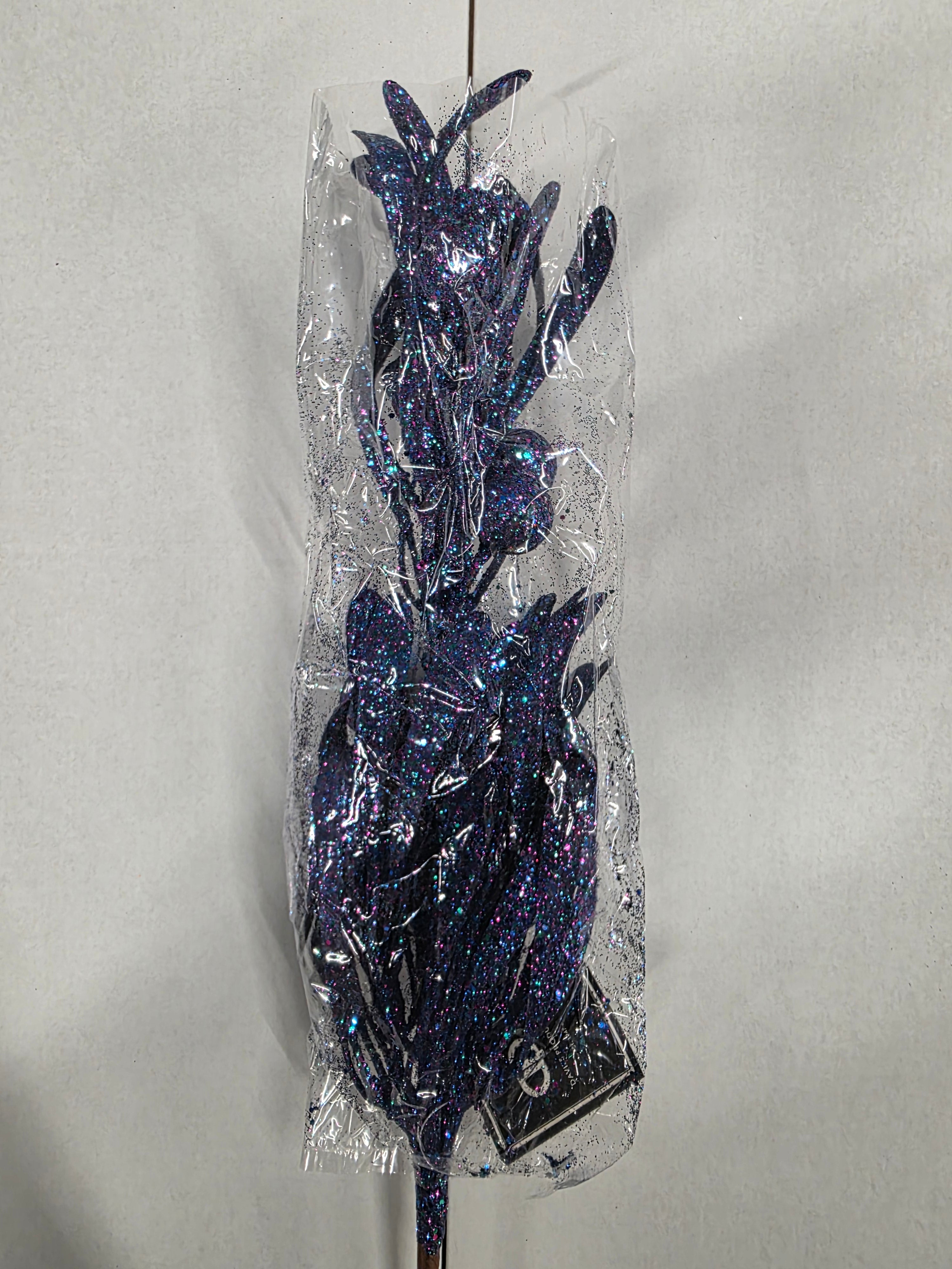 Glitter Berry Spray Peacock  (PACK OF 5)
