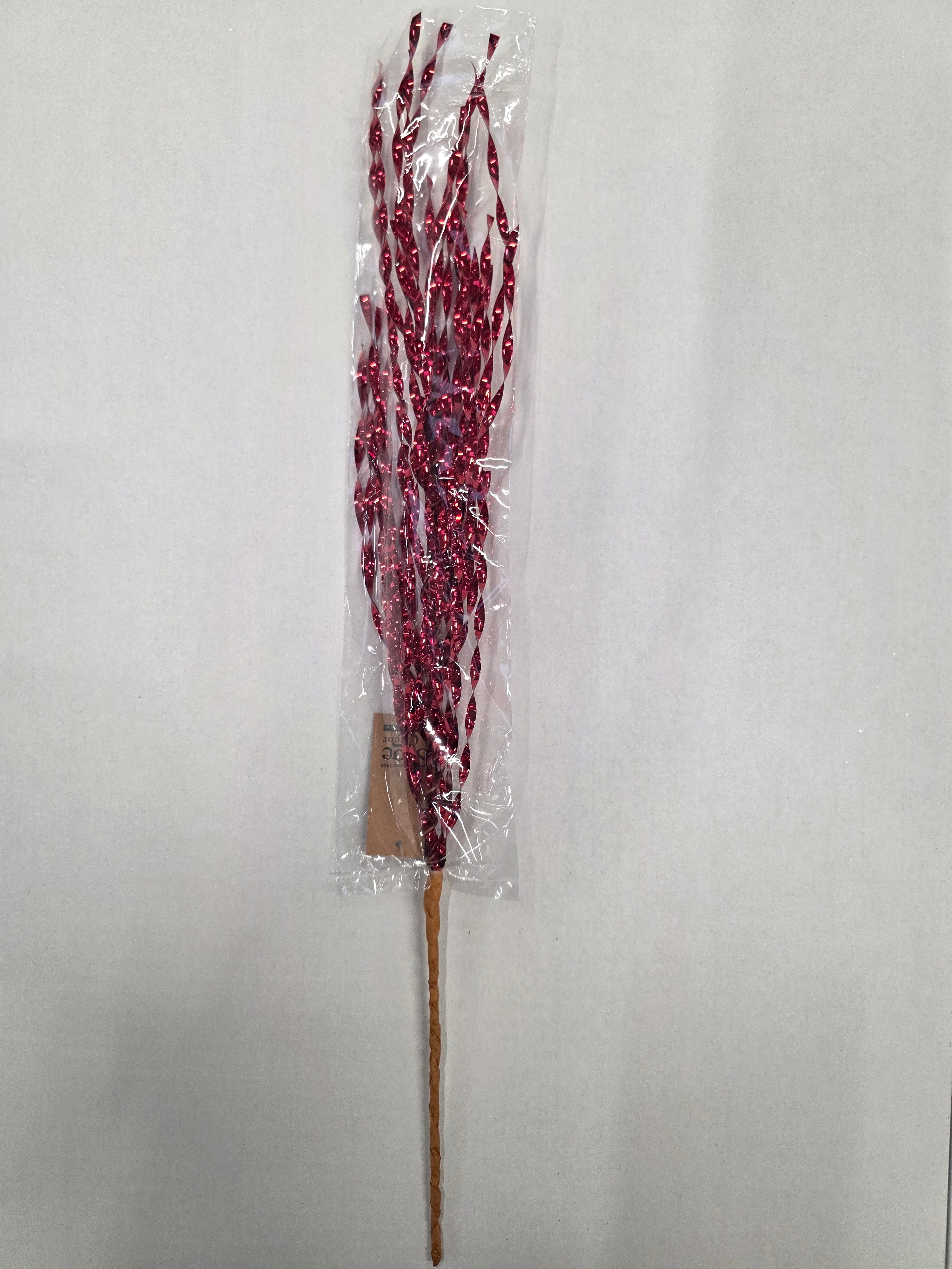 Sparkle Twist Spray Red 45cm  (PACK OF 3)