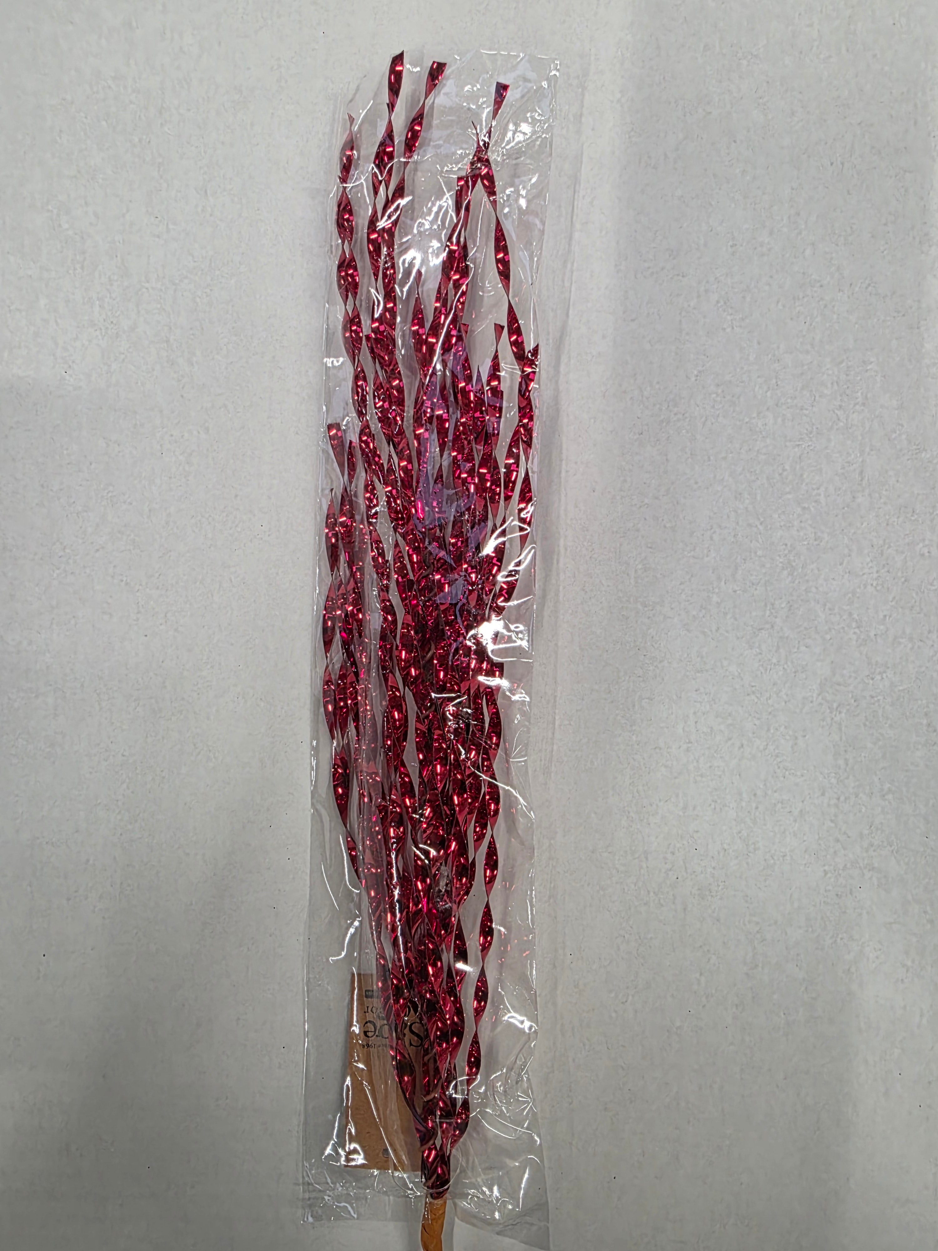 Sparkle Twist Spray Red 45cm  (PACK OF 3)