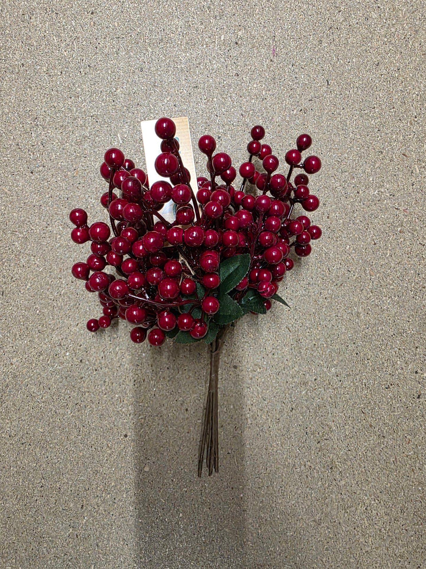 Pick Berry X6 Stems Red 30cm
