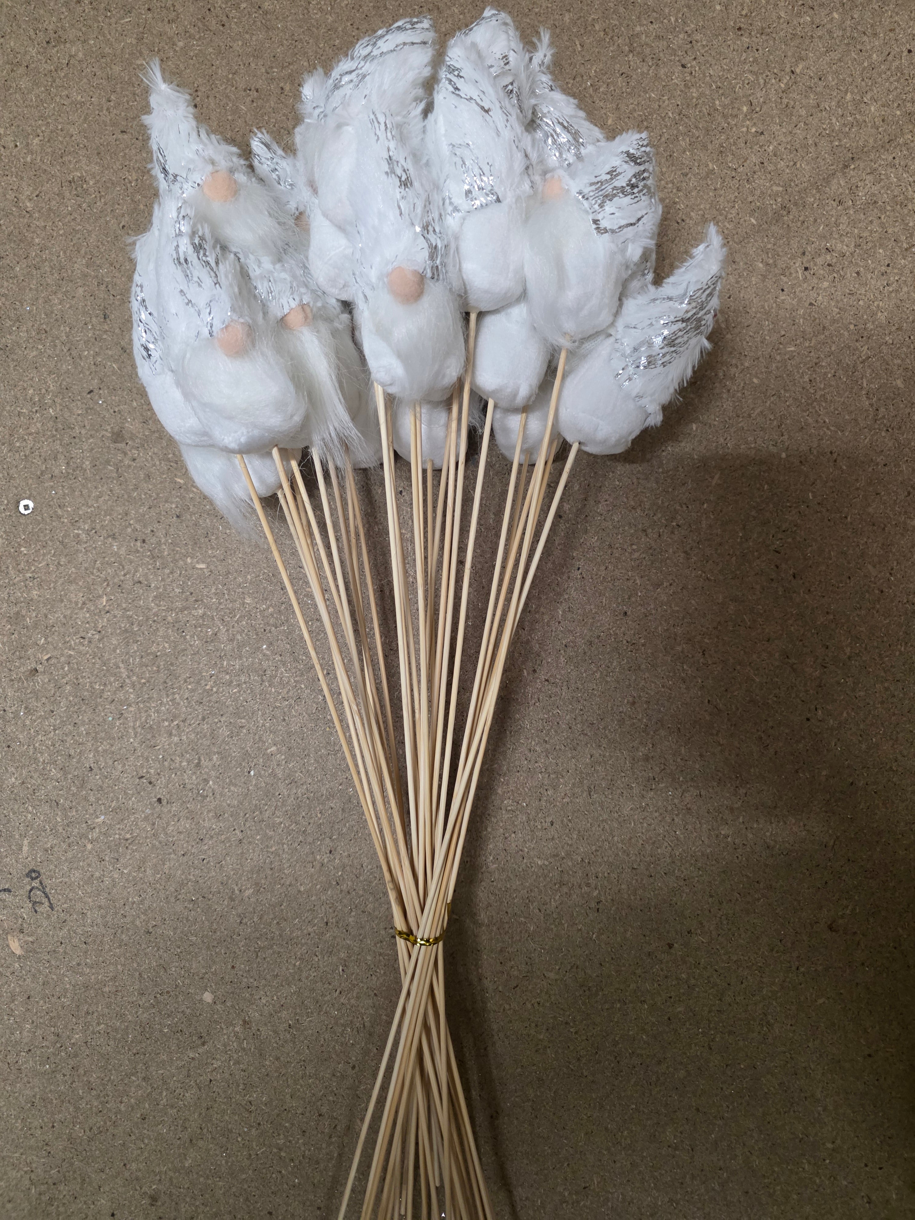 Pick Gnome Long Beard White 50cm (Pack of 25 pieces)