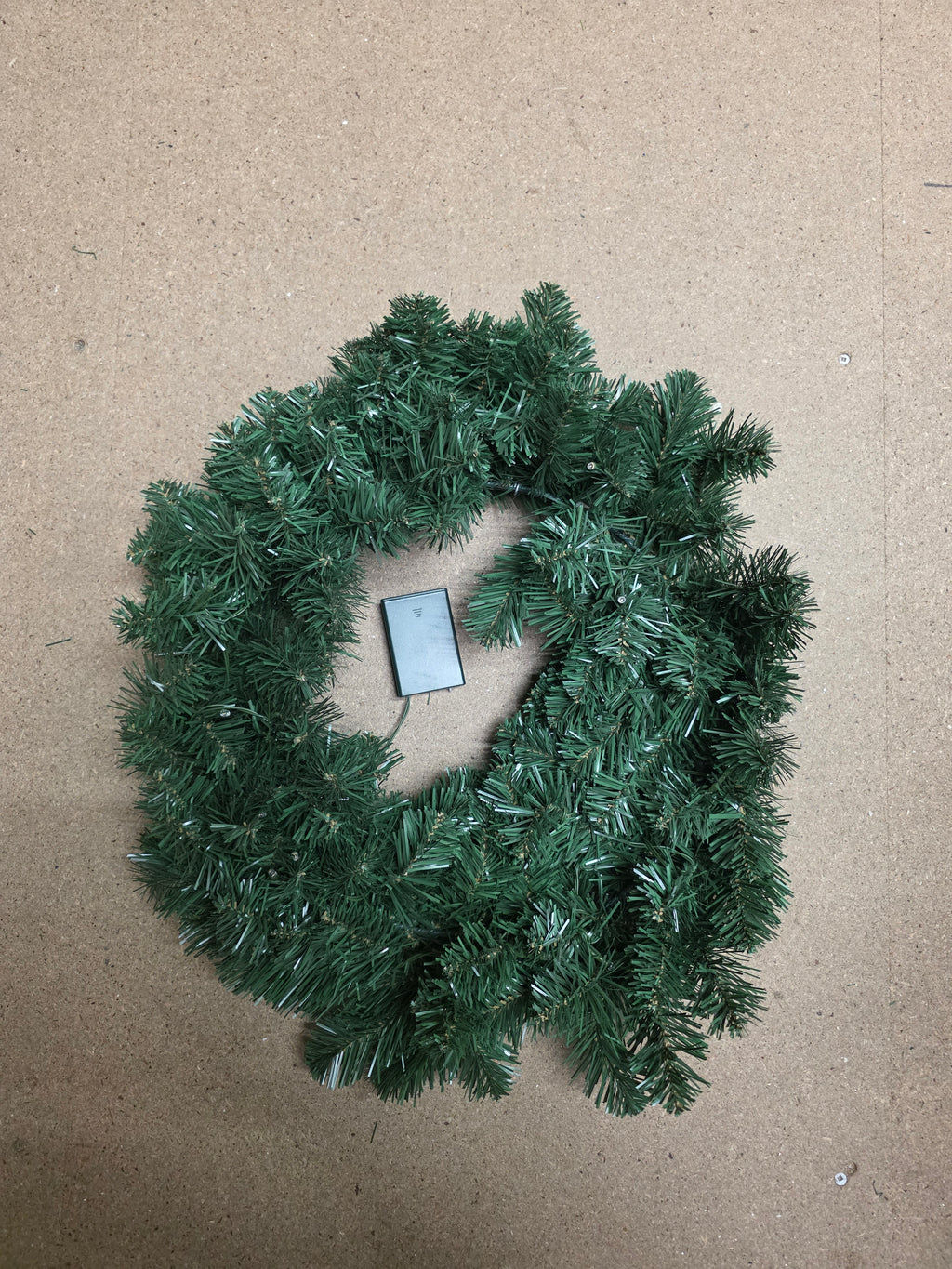 Wreath Green Norton L E D 60cm