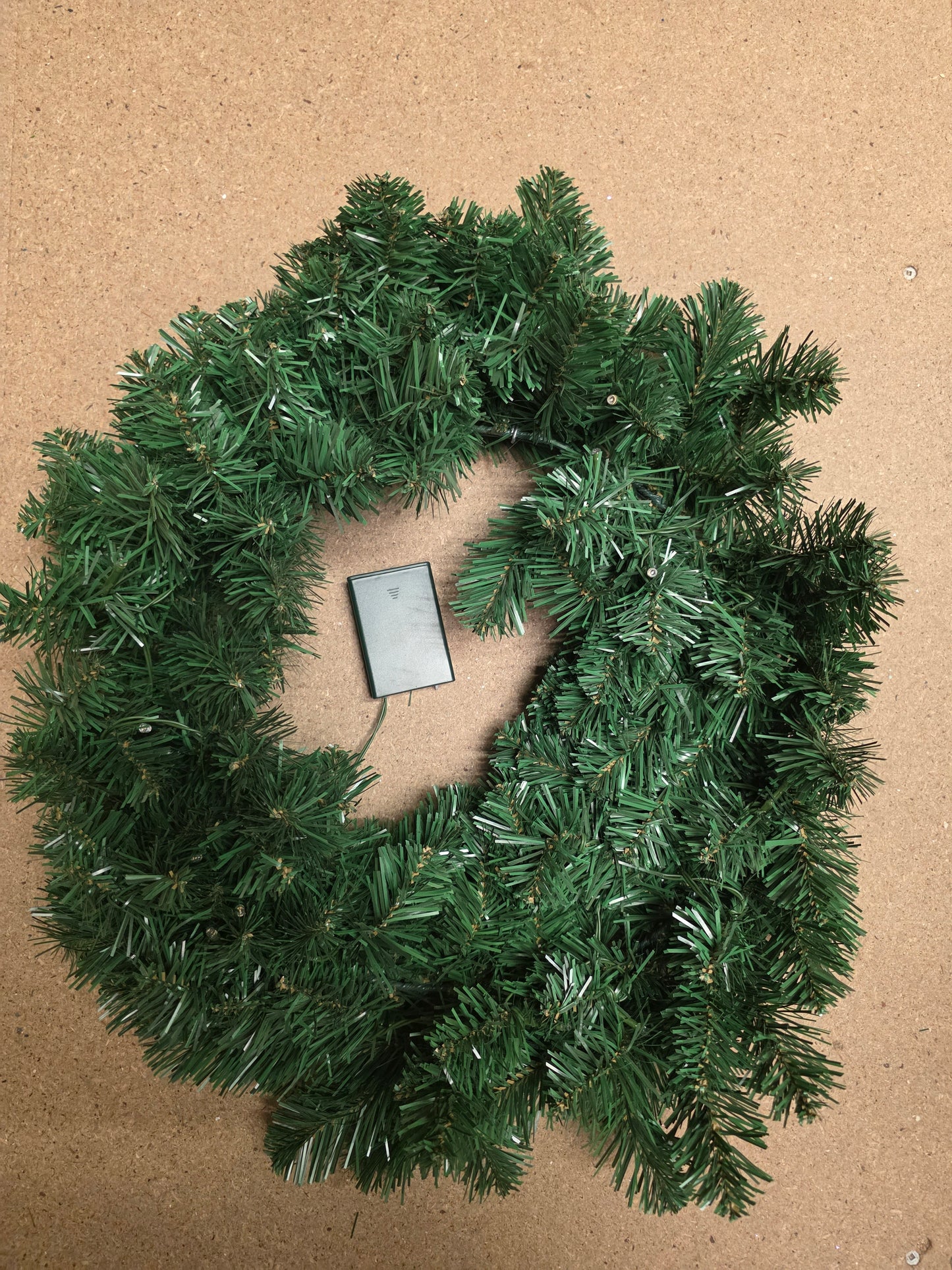 Wreath Green Norton L E D 60cm