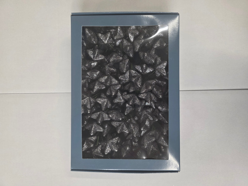 Wired Sparkling Balls Pewter 18x10 2cm
