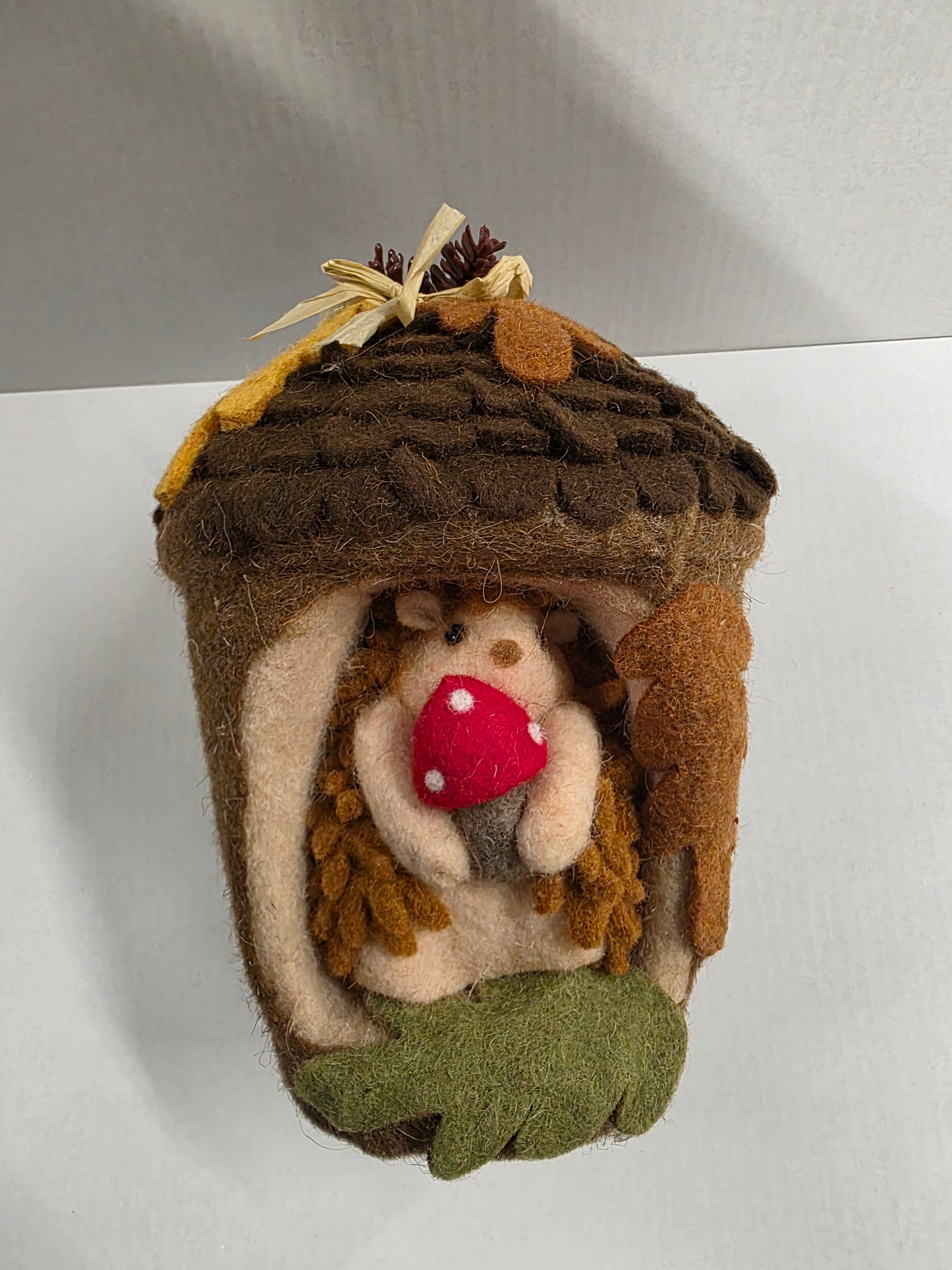 Autumn Acorn Hedgehog 26cm