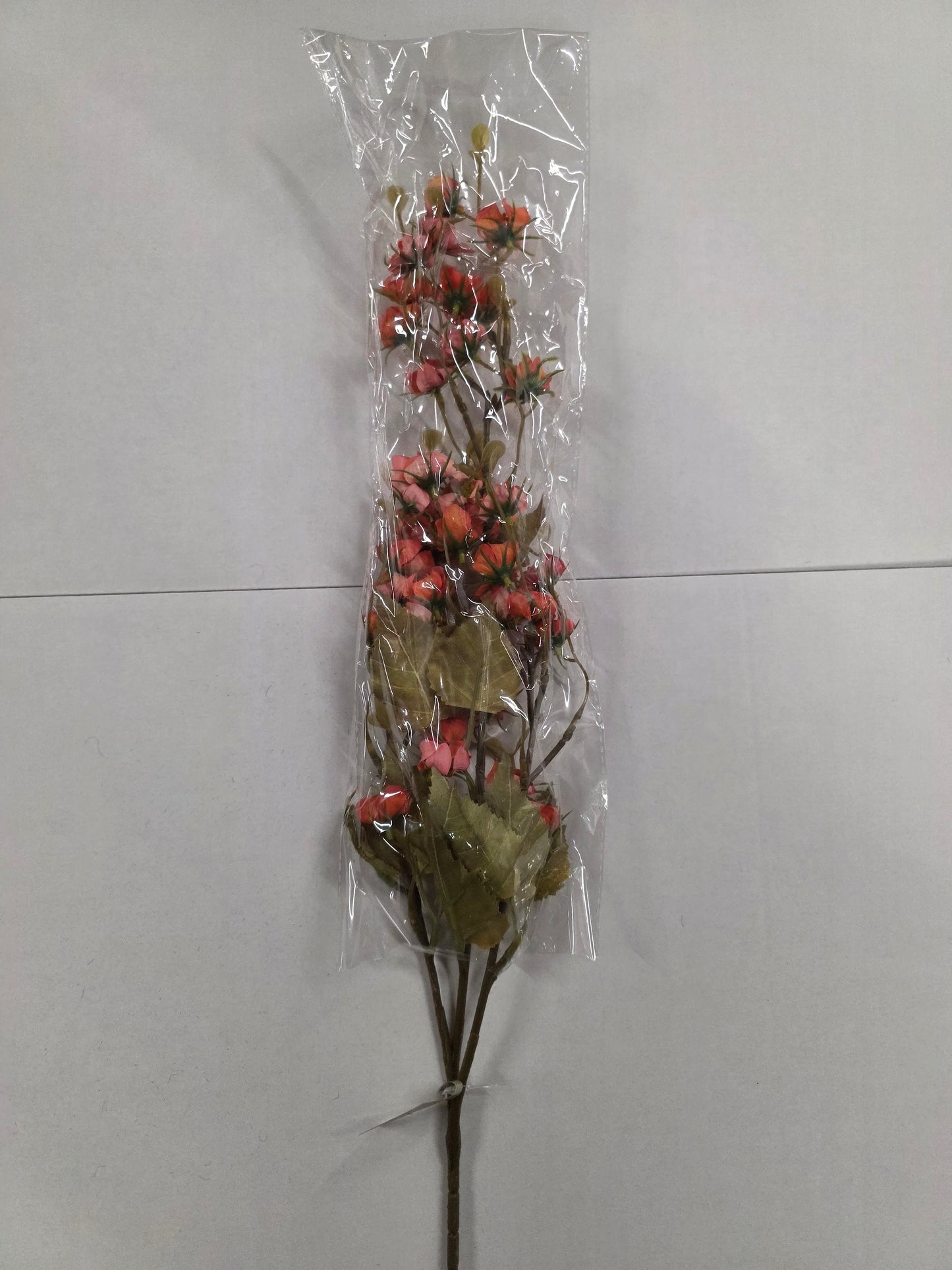 Autumn Geum Spray 96cm Coral