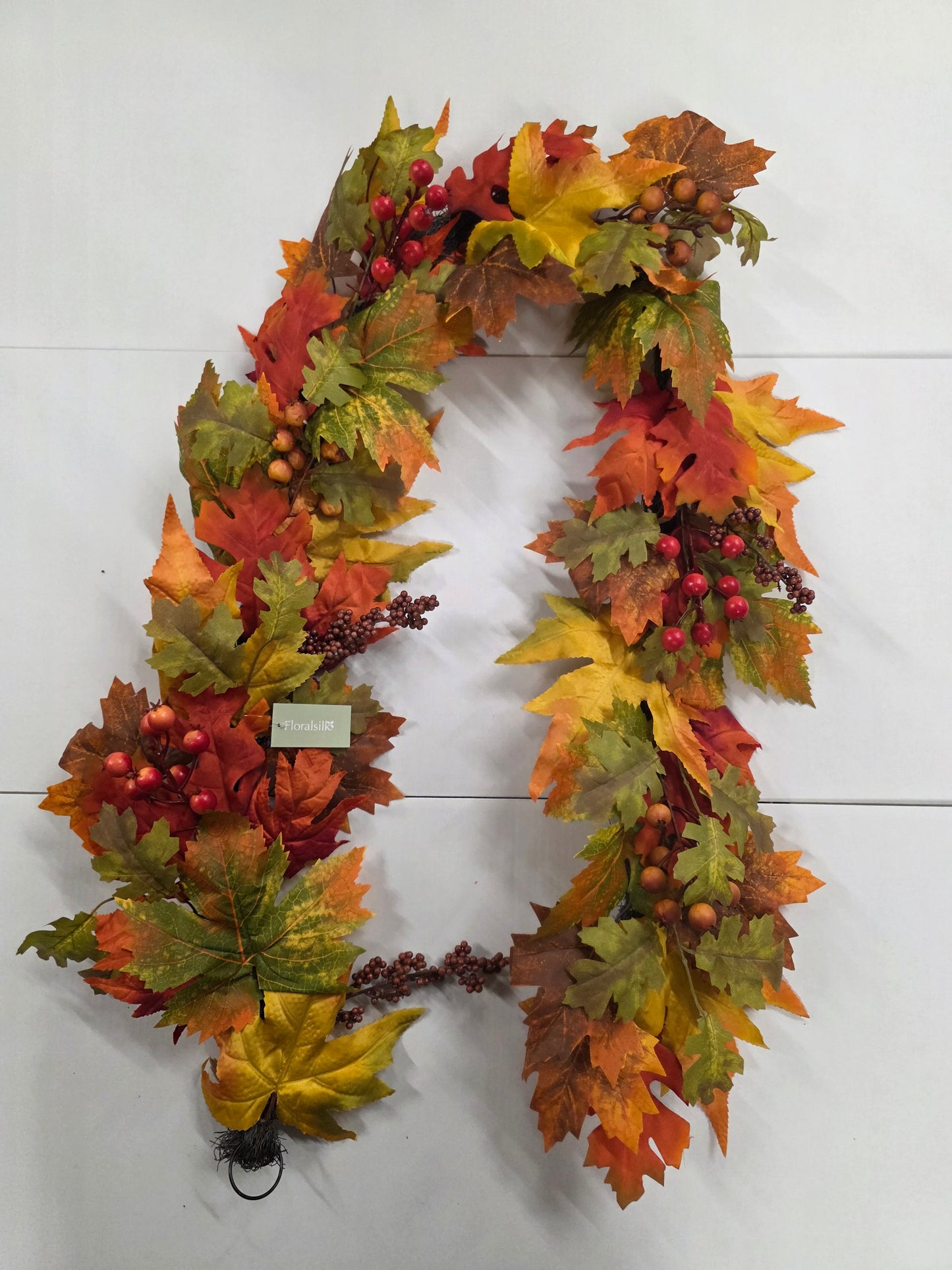 Autumn Maple Leaf Garland 180cm