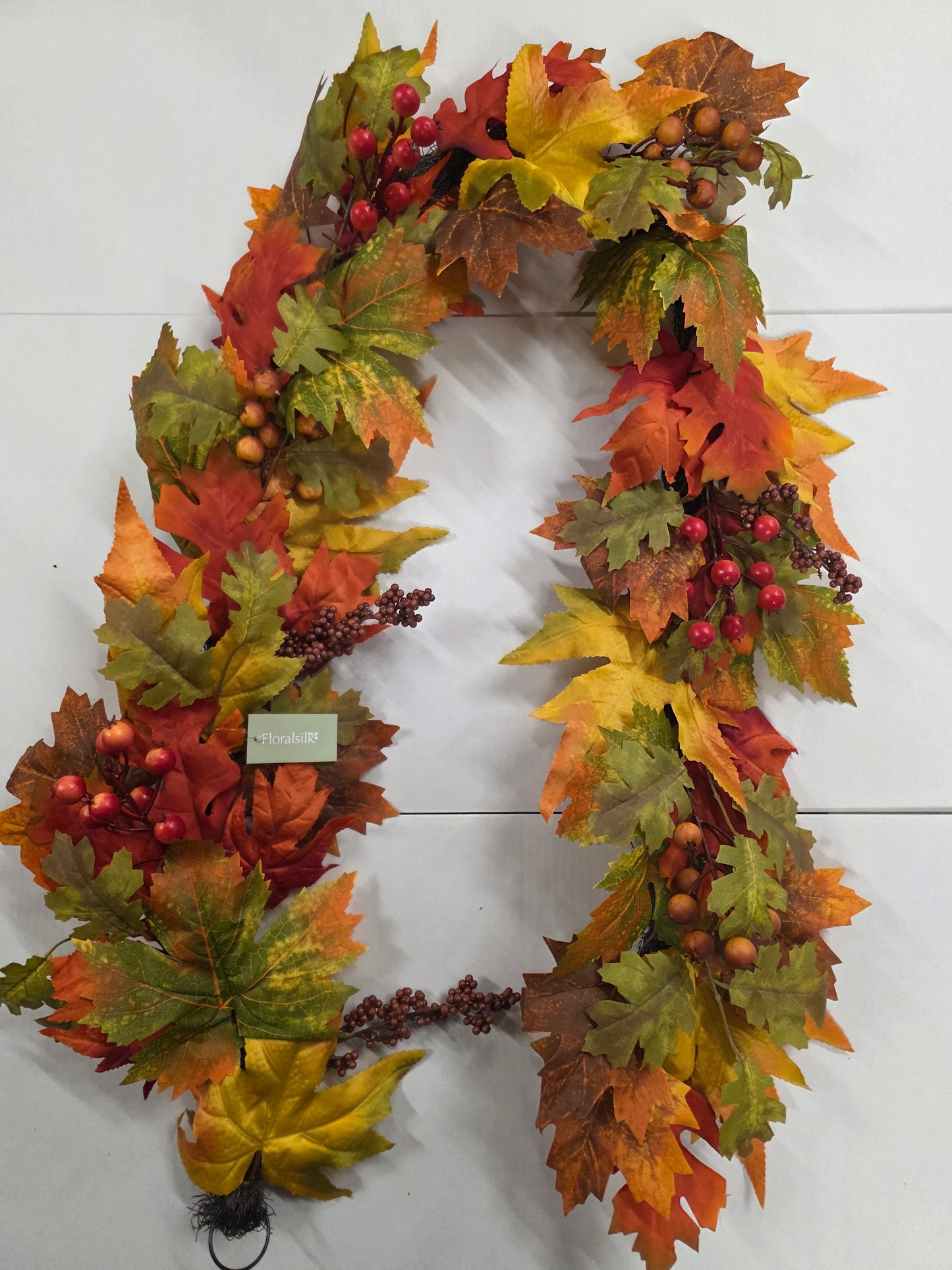Autumn Maple Leaf Garland 180cm