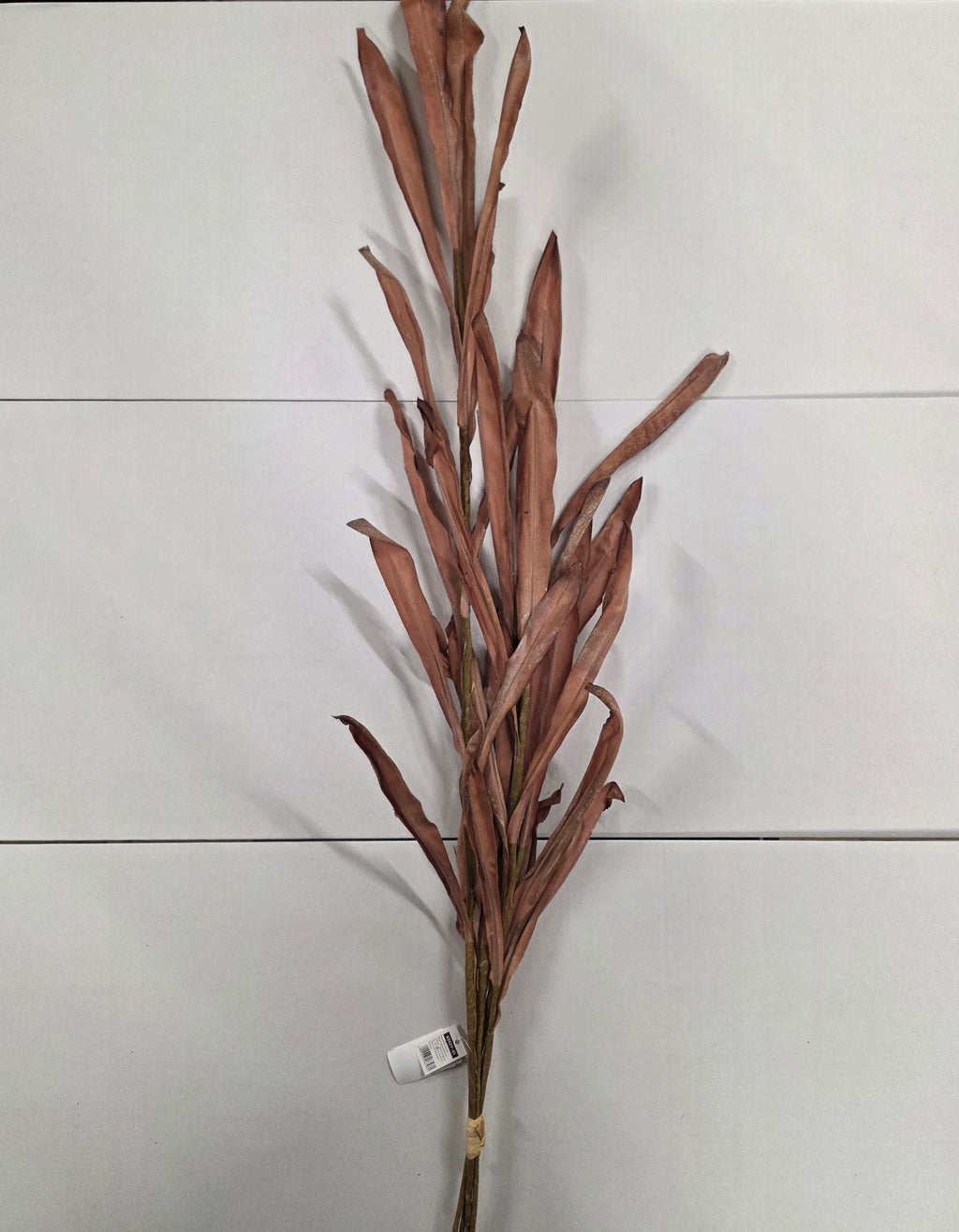 Artificial Autumn Reed Red 123cm X4