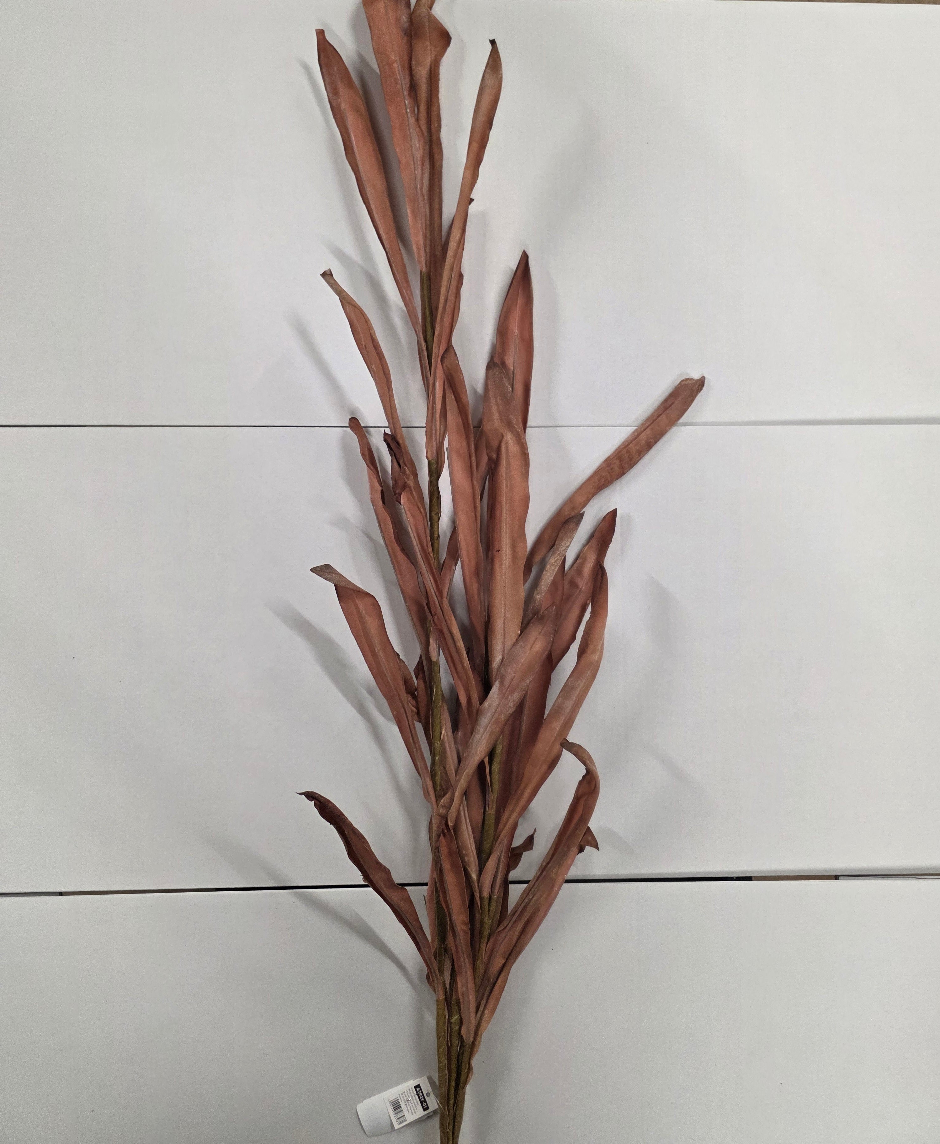 Artificial Autumn Reed Red 123cm X4