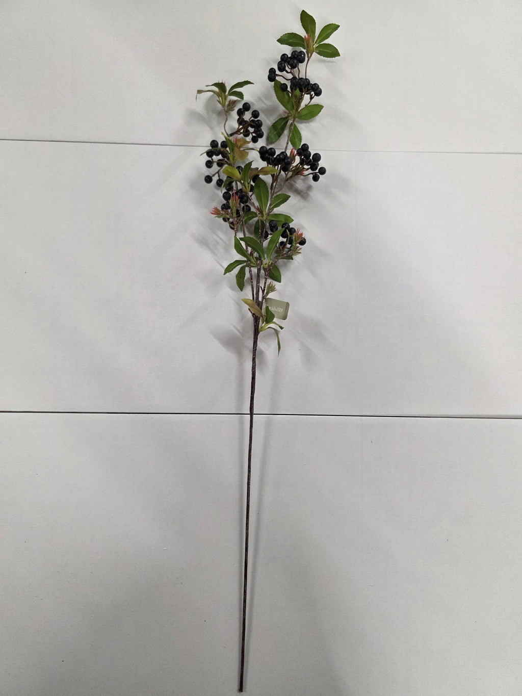 Artificial Berry Spray 89cm Dark Purple