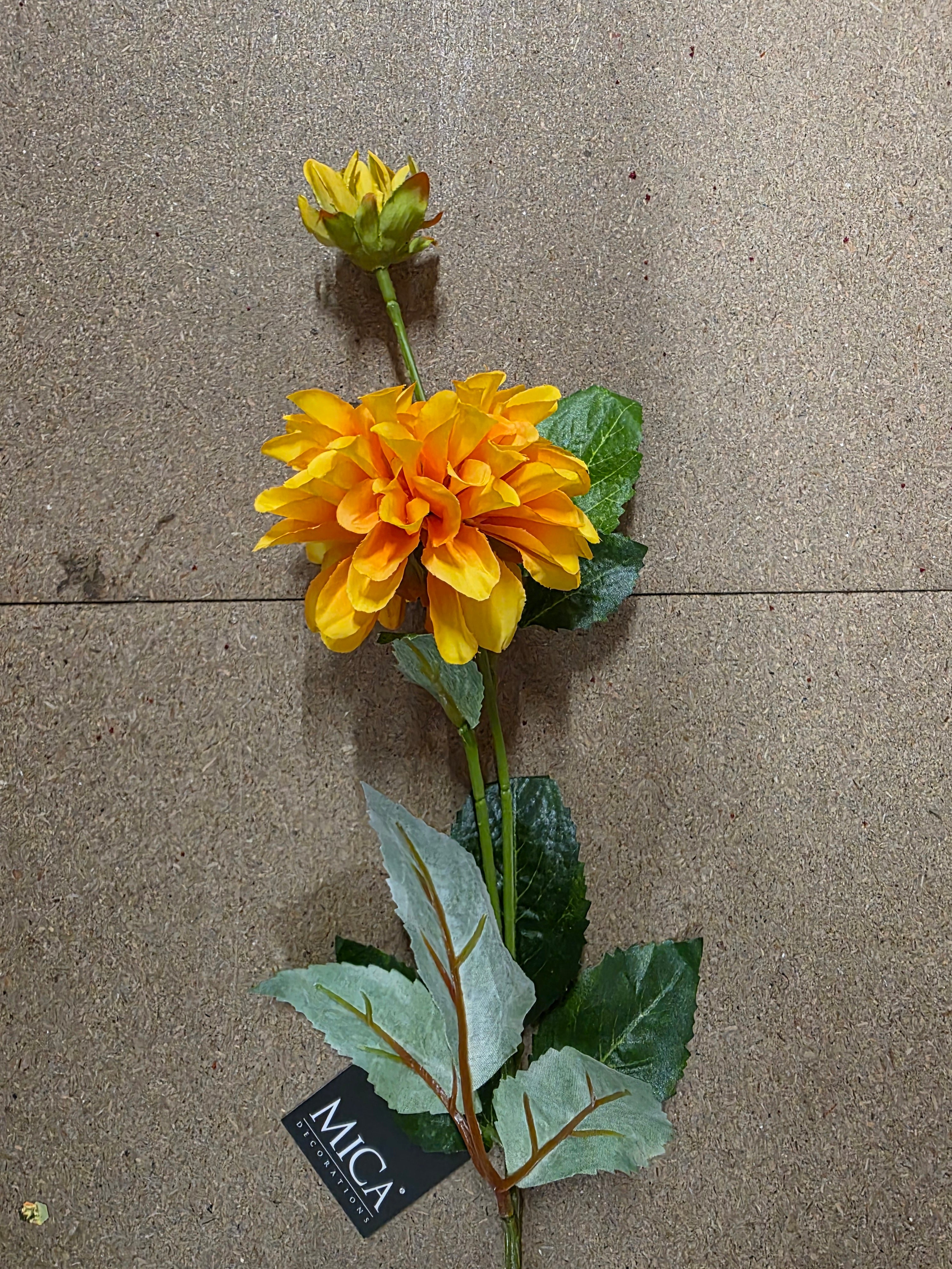 Dahlia Yellow 65cm