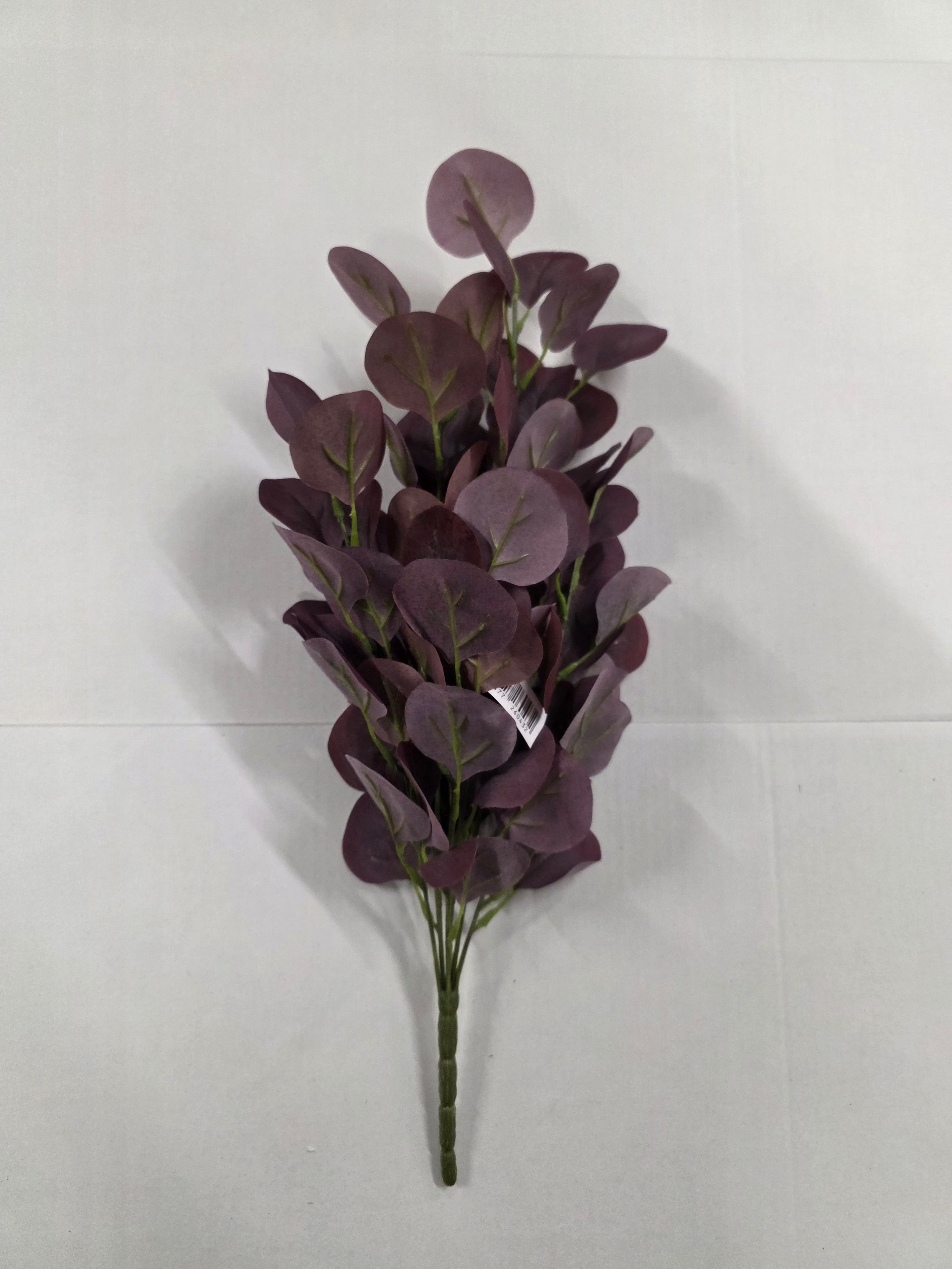 Artificial Eucalyptus Bush Red 52cm