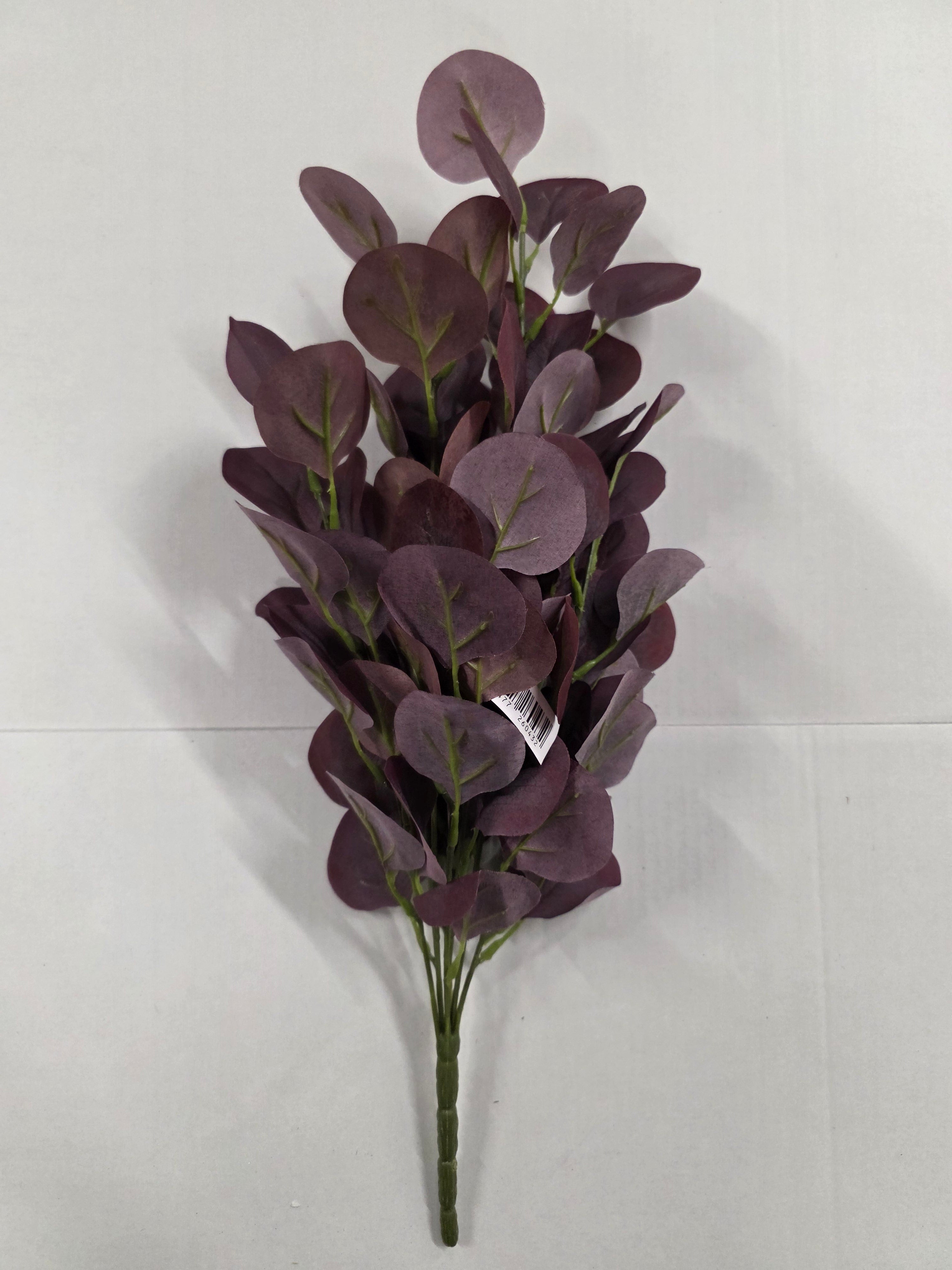 Artificial Eucalyptus Bush Red 52cm