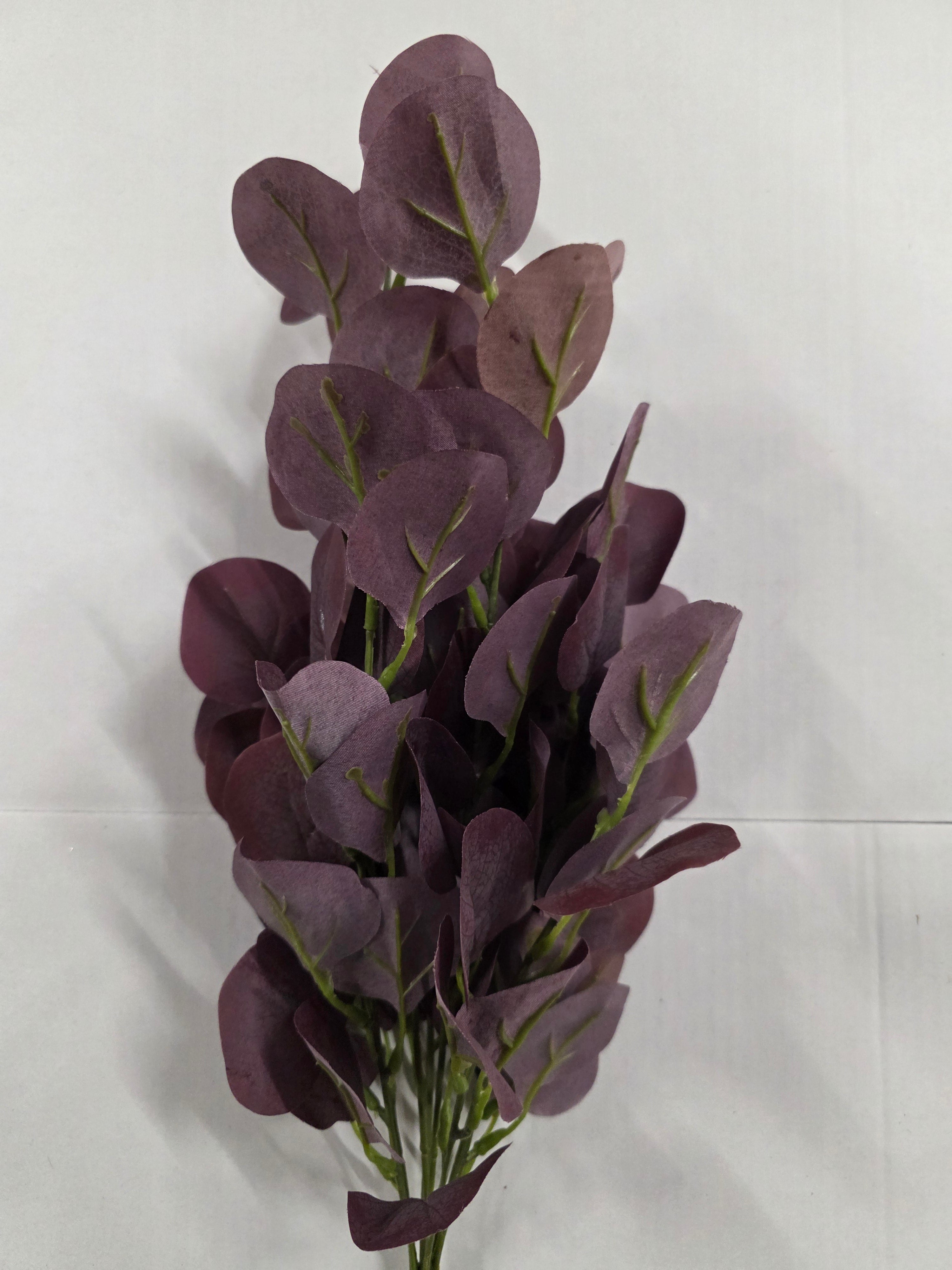 Artificial Eucalyptus Bush Red 52cm