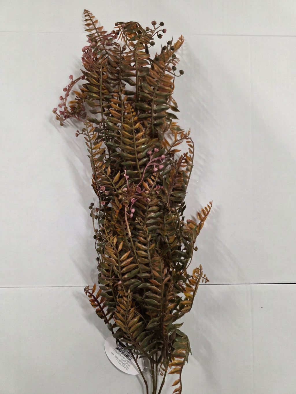 Artificial Fern Trail Green Orange