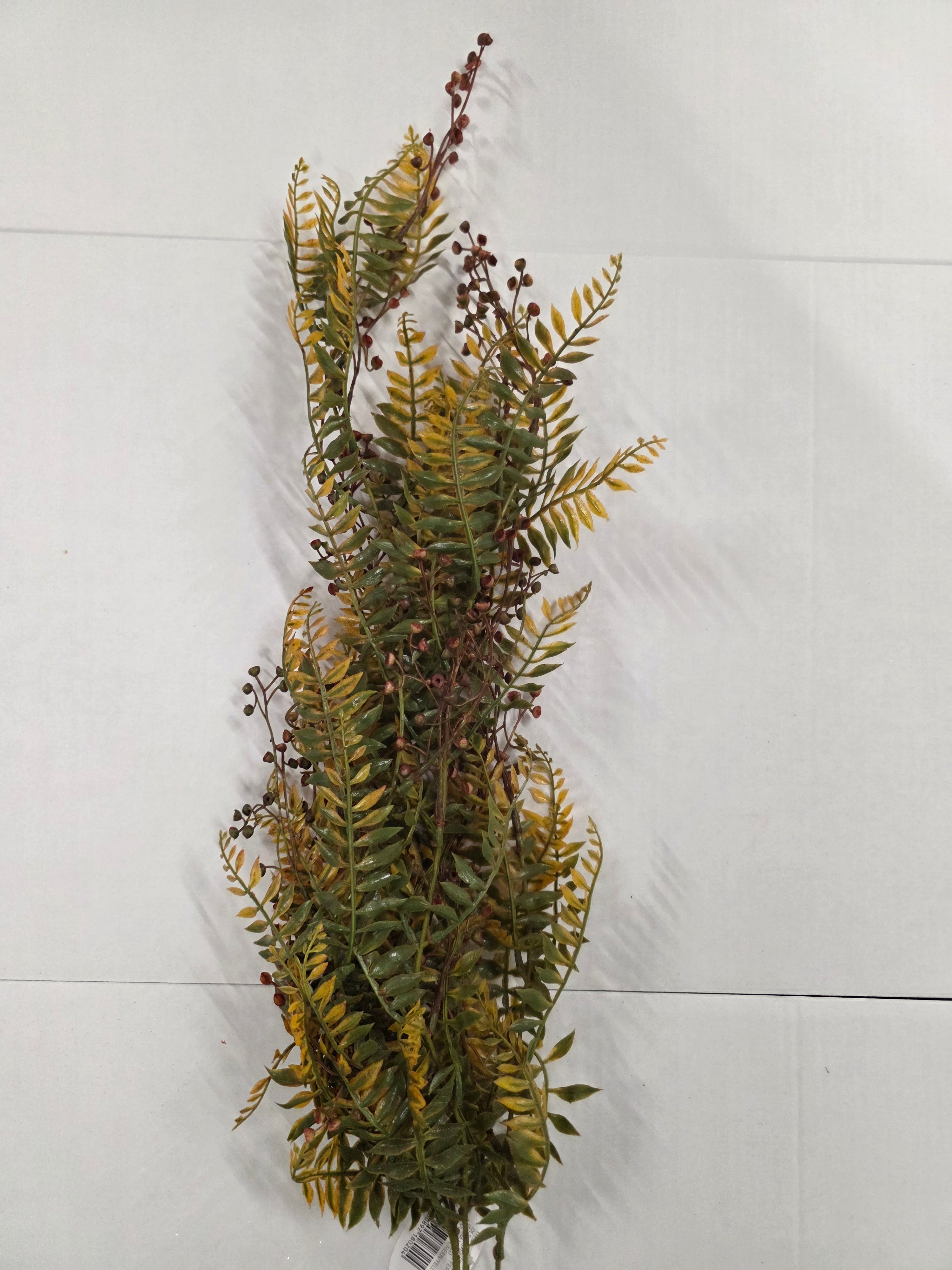 Artificial Fern Trail Green Yellow
