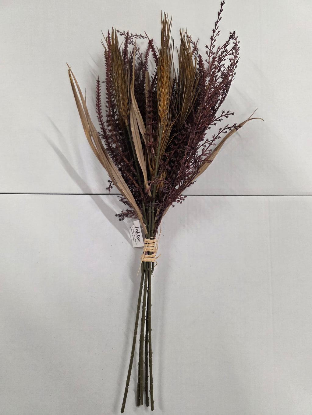 Artificial Grasses Decorative Burgundy 58cm X5