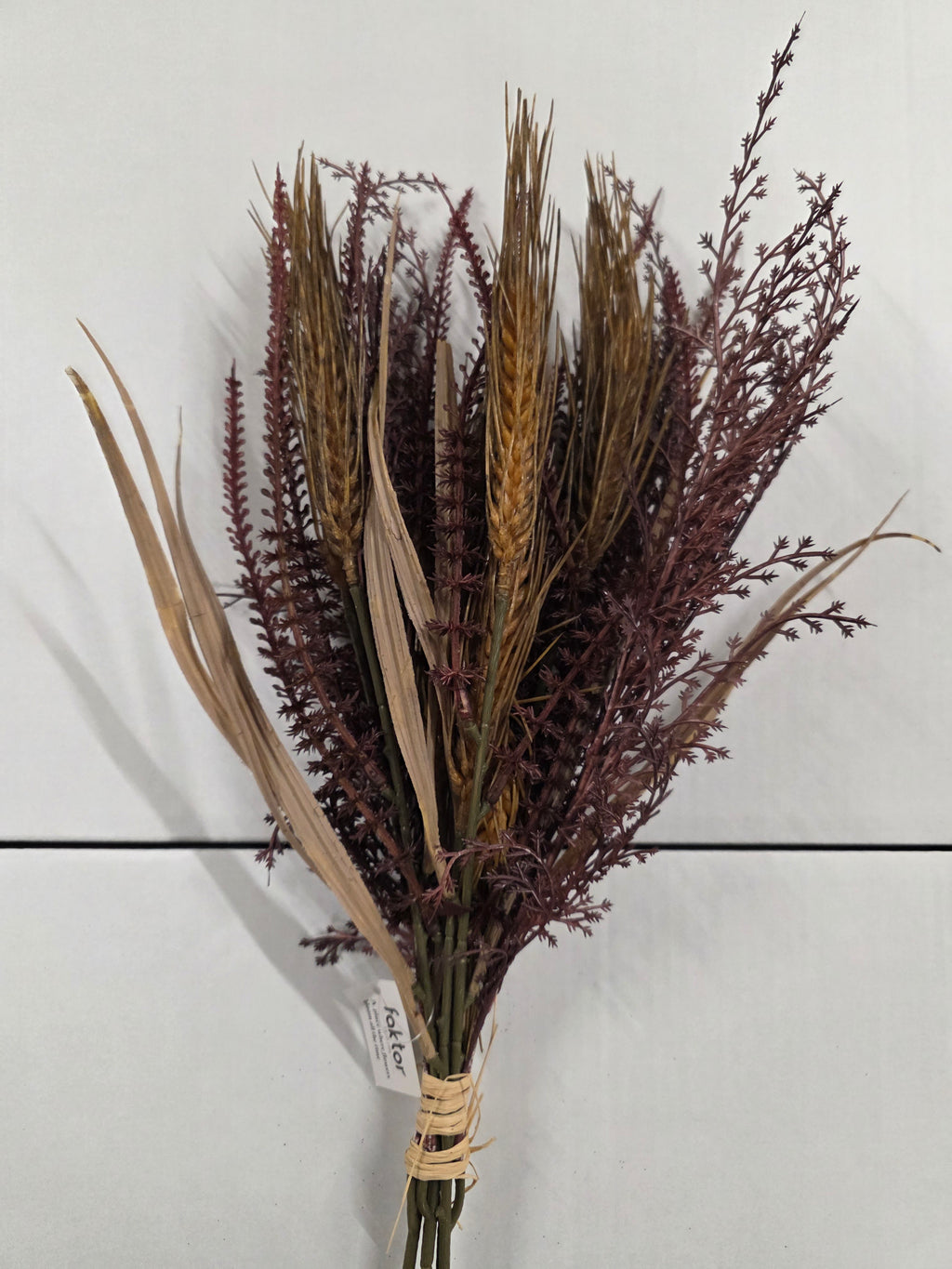 Artificial Grasses Decorative Burgundy 58cm X5