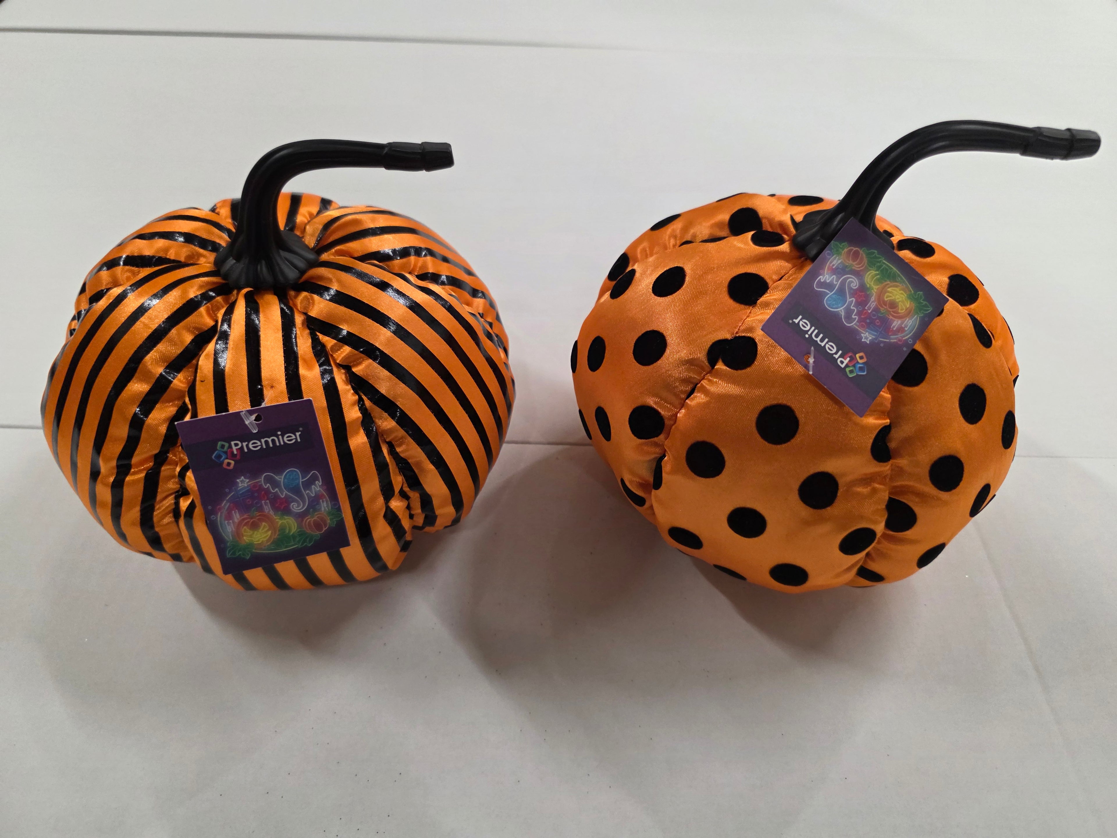 Halloween Satin Pumpkin Orange Assorted