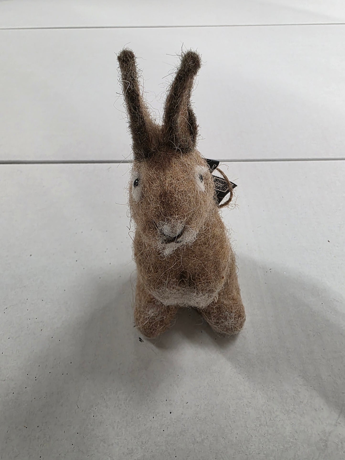 Hanging Bunny Brown 13cm